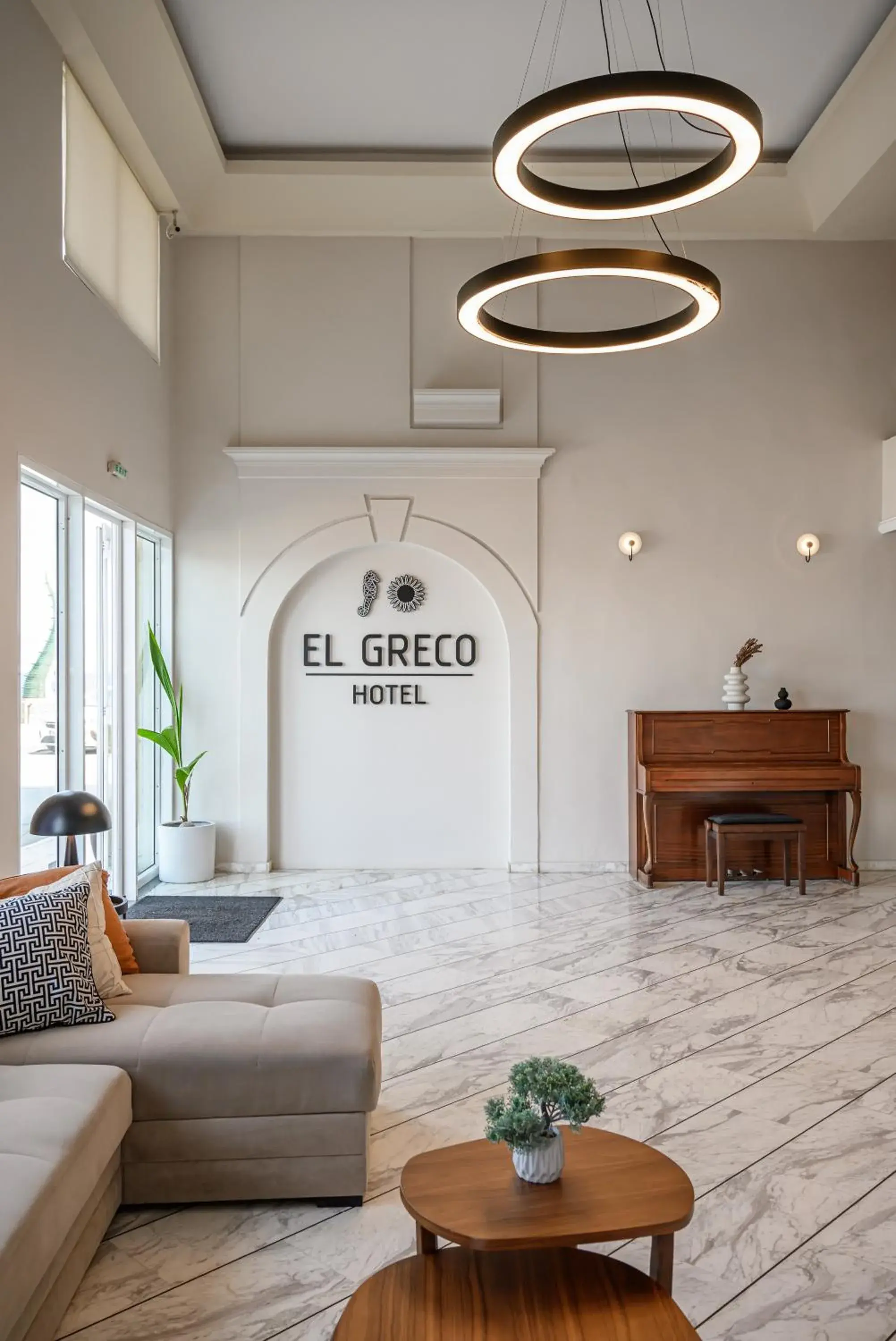 Property logo or sign, Lobby/Reception in El Greco Hotel
