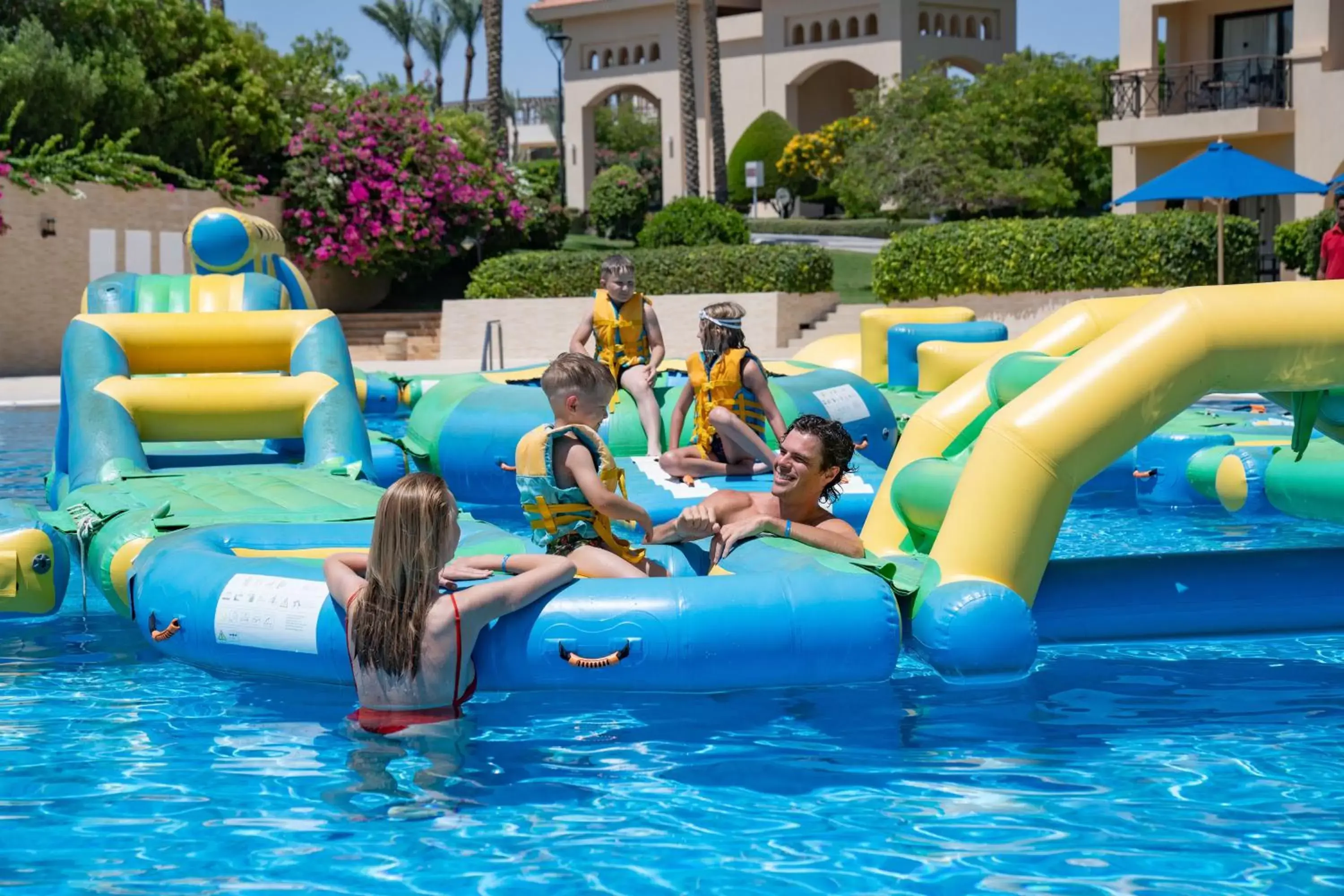 Aqua park, Swimming Pool in Cleopatra Luxury Resort Sharm El Sheikh