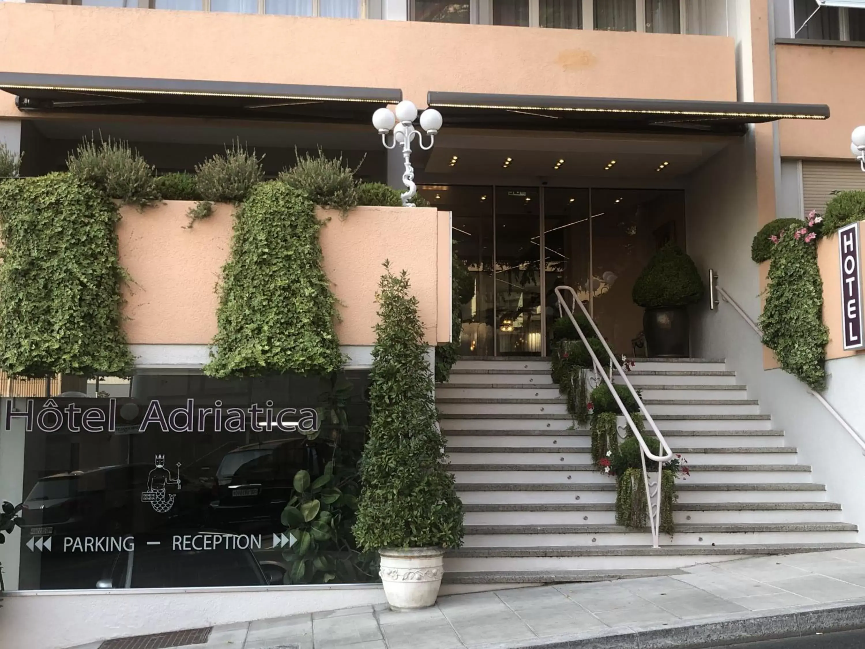 Facade/entrance in Hotel Adriatica
