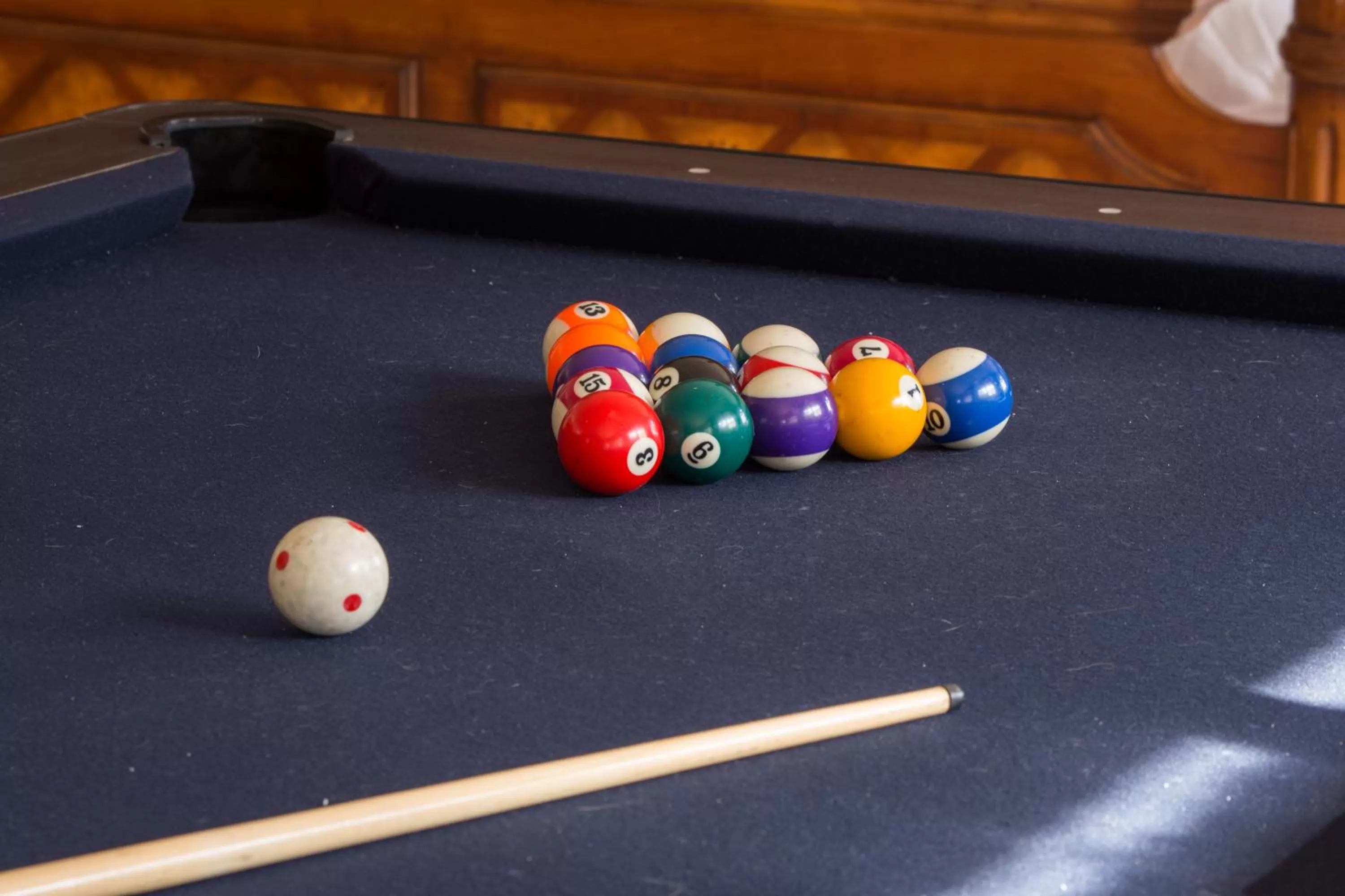 Billiard in Hotel Posada Bugambilias