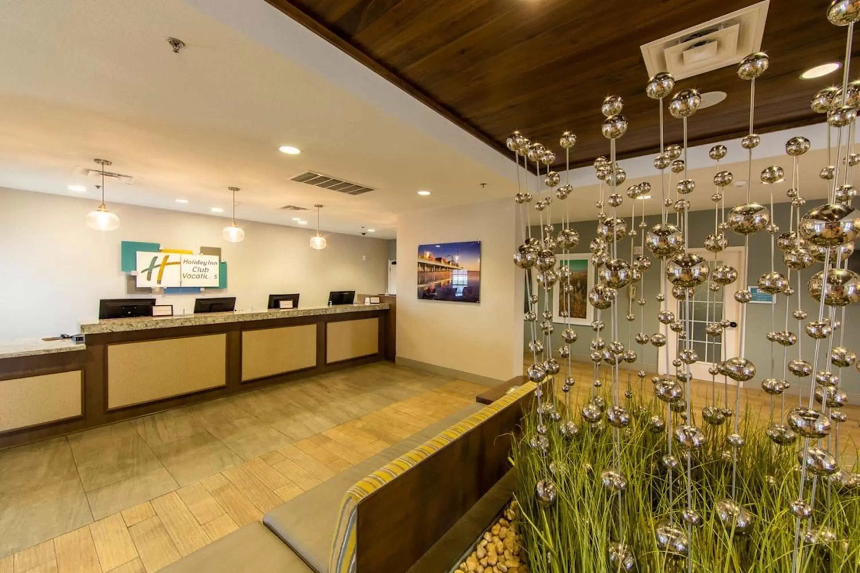 Lobby or reception, Lobby/Reception in Holiday Inn Club Vacations Galveston Seaside Resort, an IHG Hotel