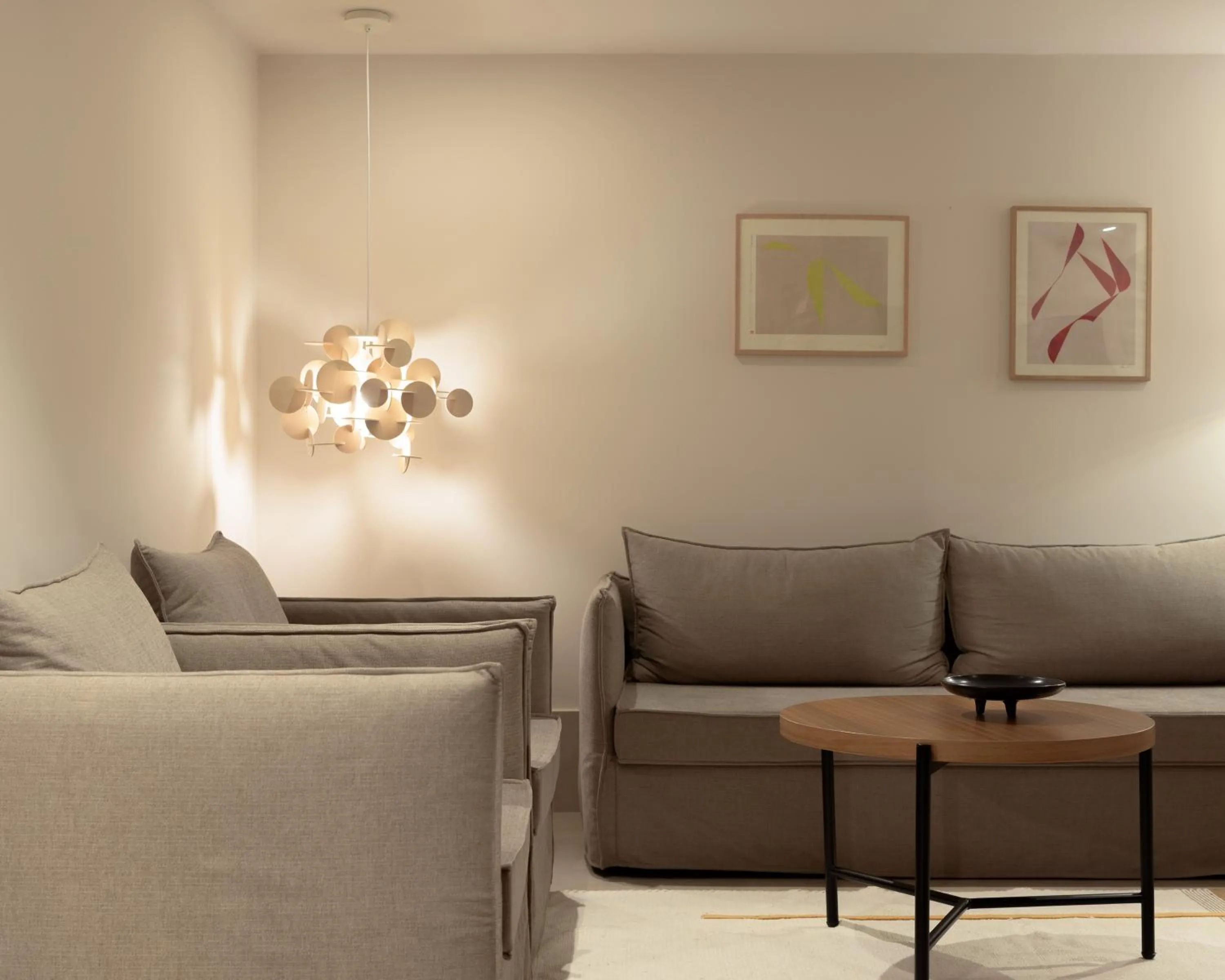 Seating area in Paralos Venus Suites Adults Only