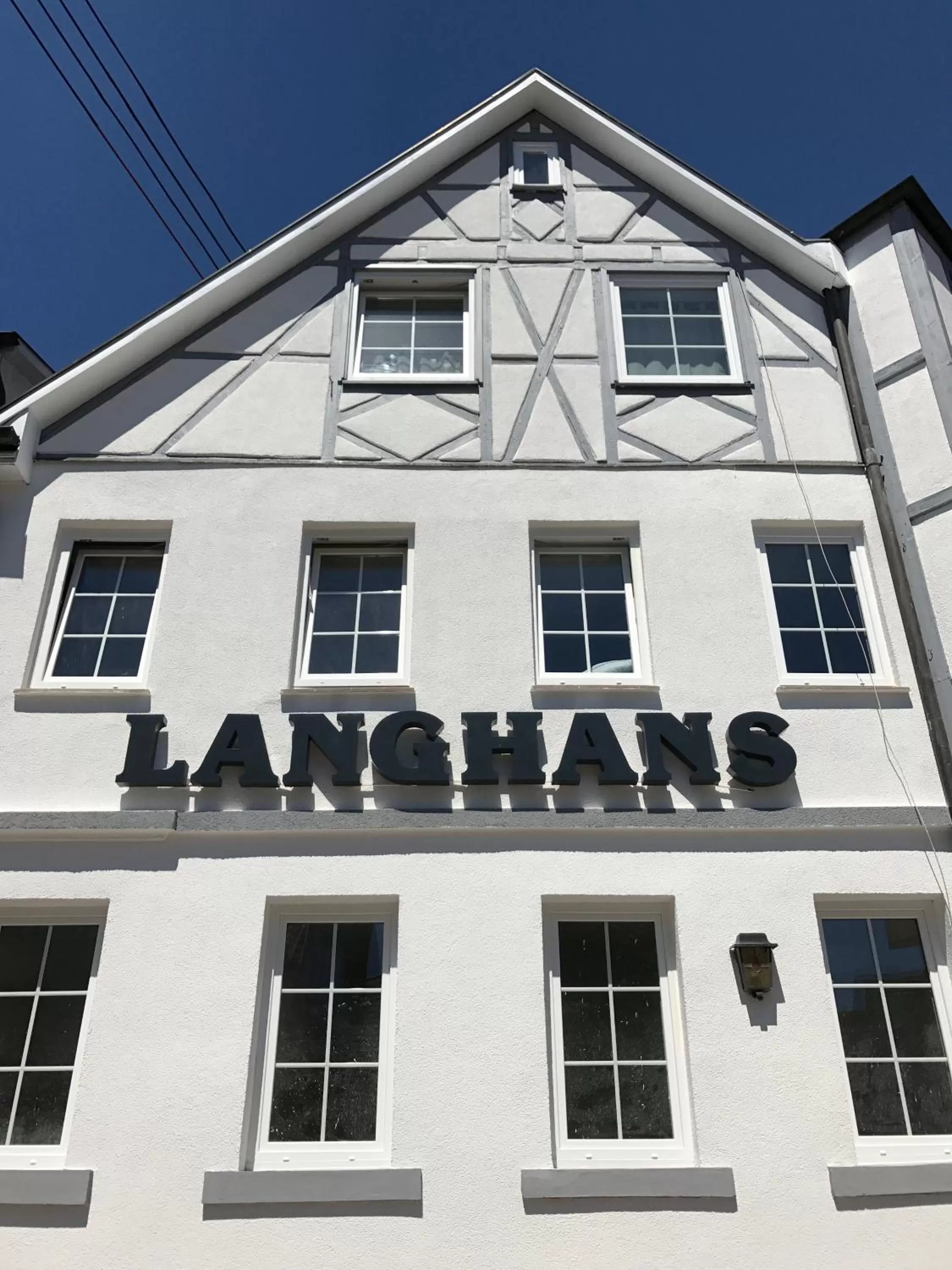 Facade/entrance in Hotel Langhans