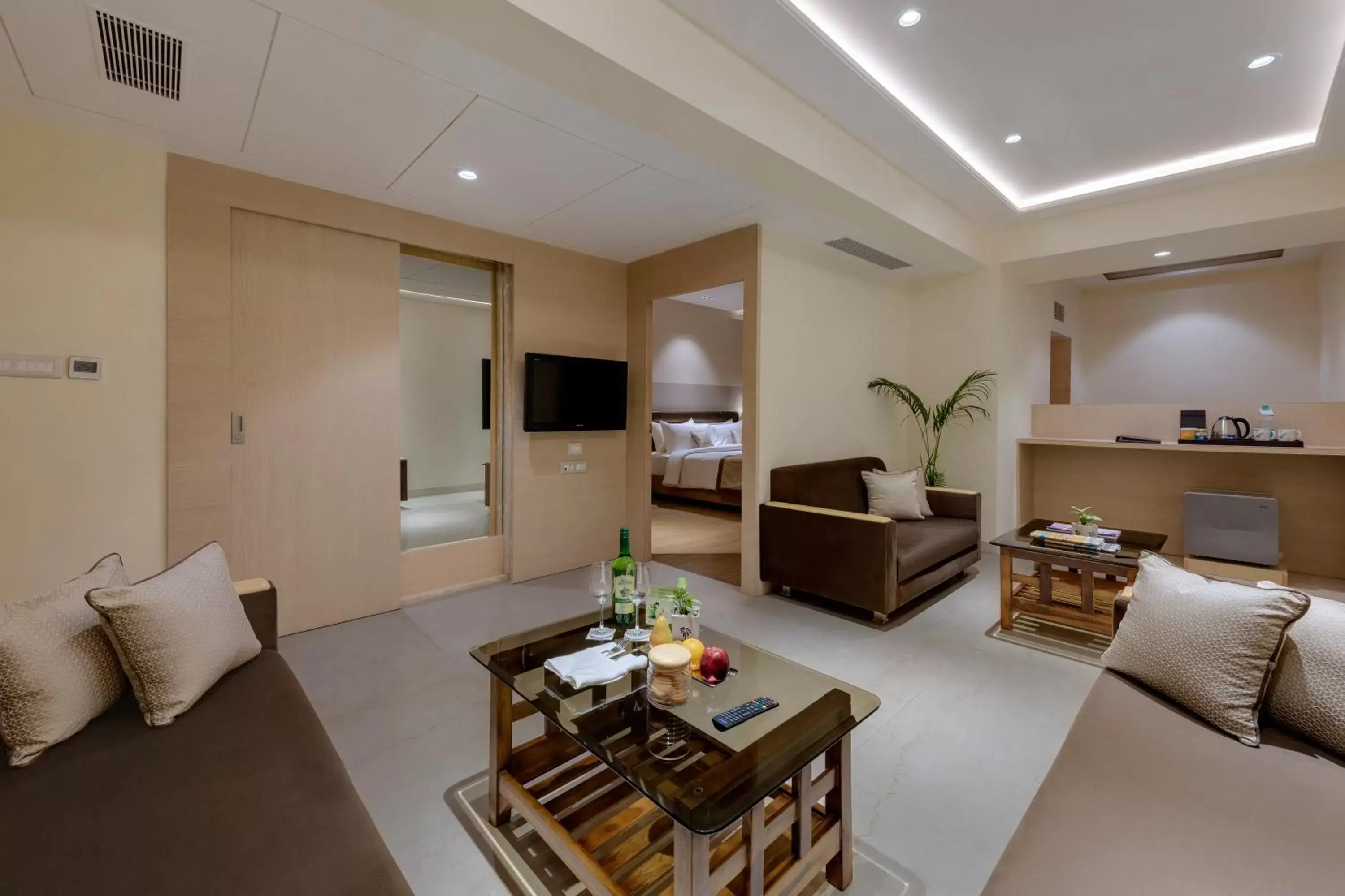 Living room, Seating Area in The Fern Residency Aurangabad