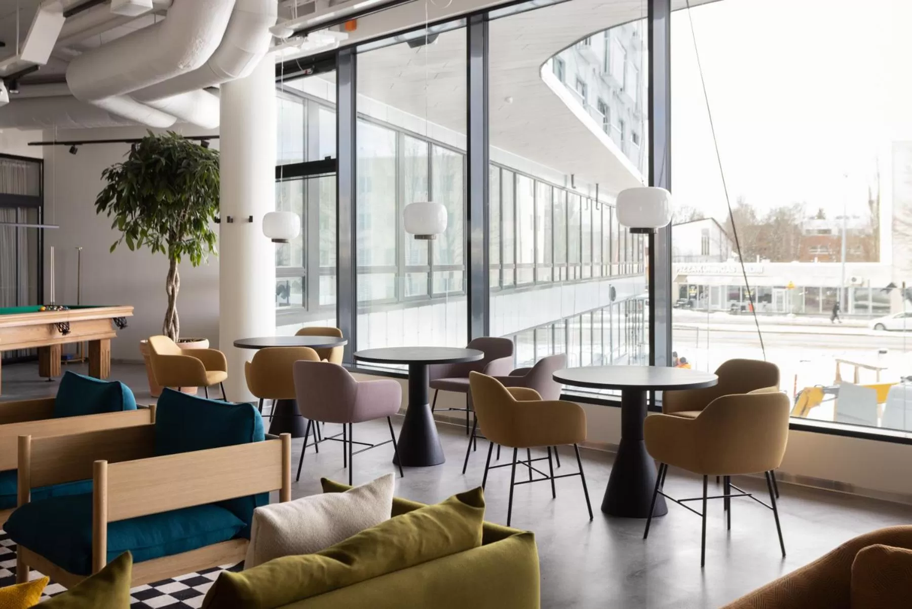 Seating area in Noli Malmi