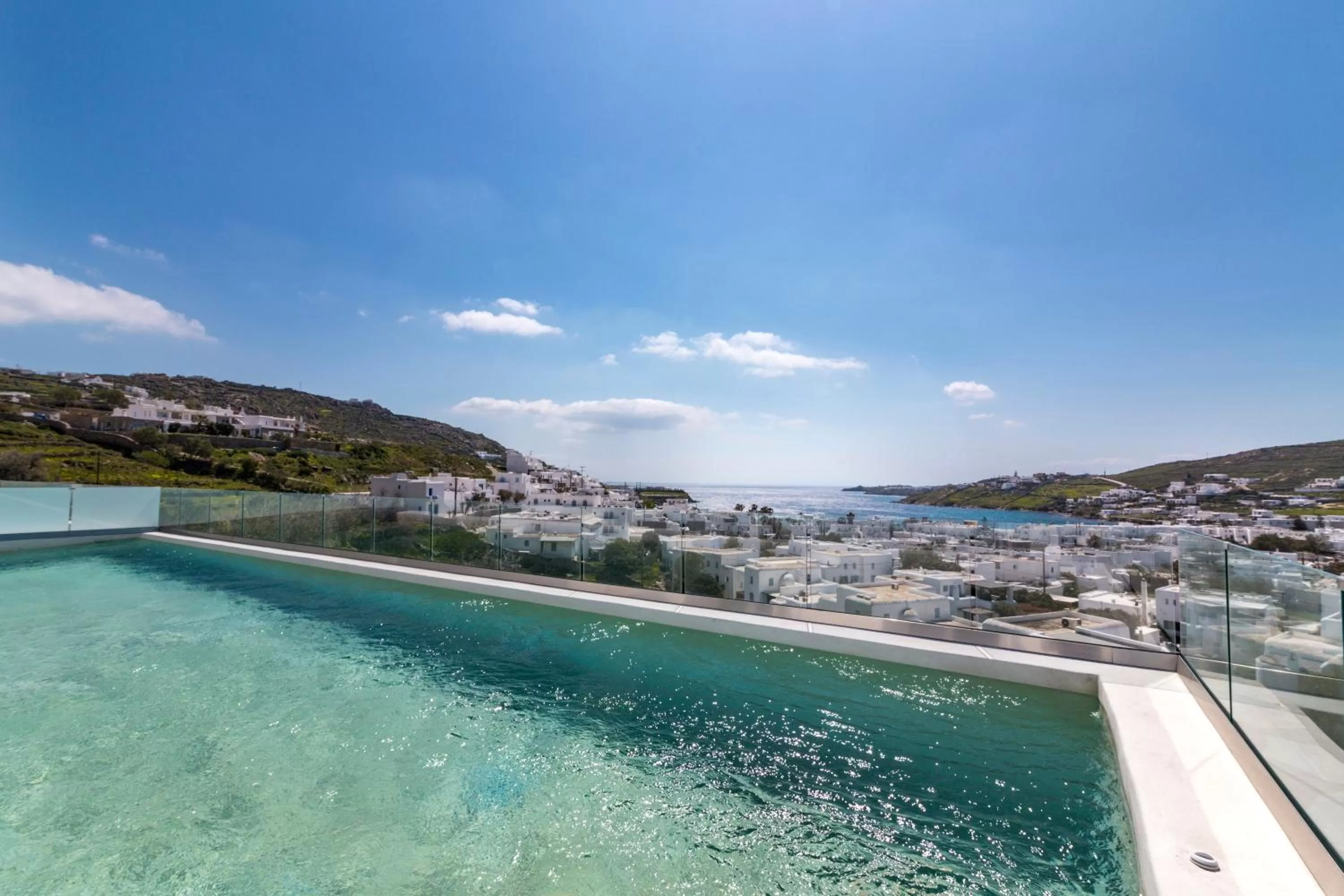 Swimming pool in Amperian Mykonos Suites & Villas