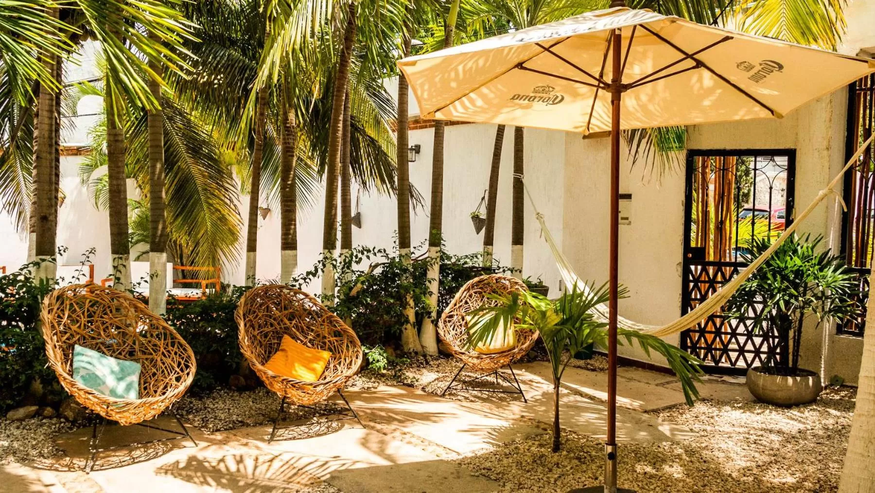 Property building in Mezcal Hotel