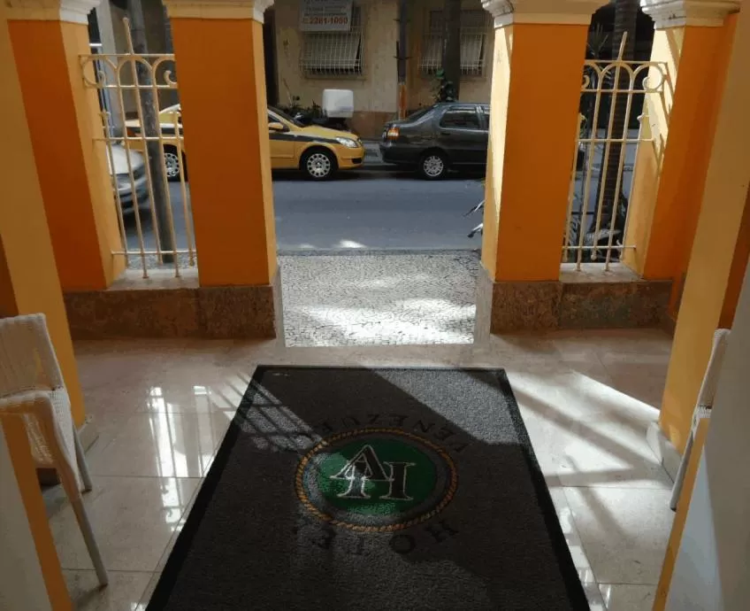 Lobby or reception in Hotel Venezuela