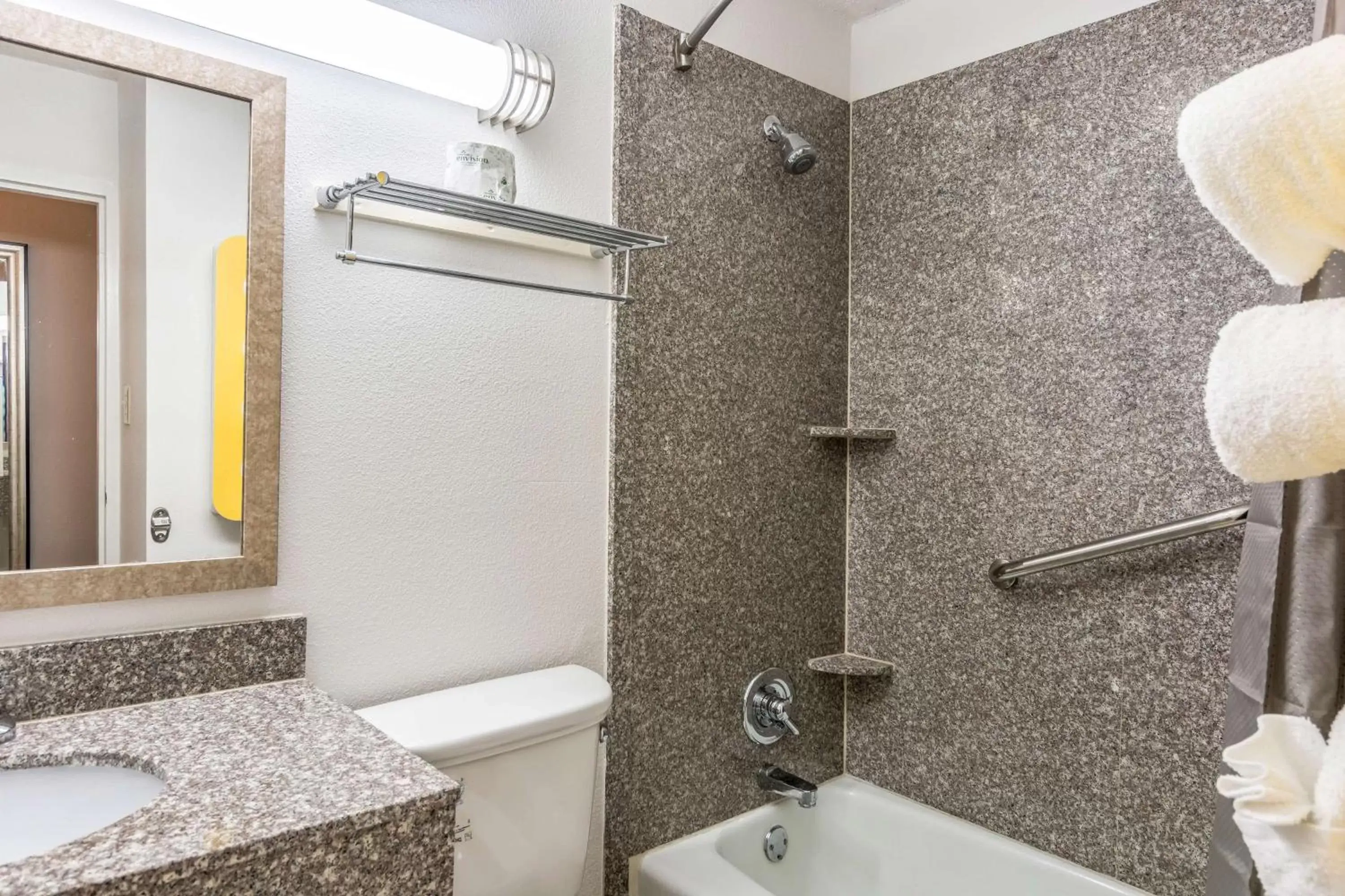 Shower, Bathroom in Motel 6-Petersburg, VA - Fort Lee