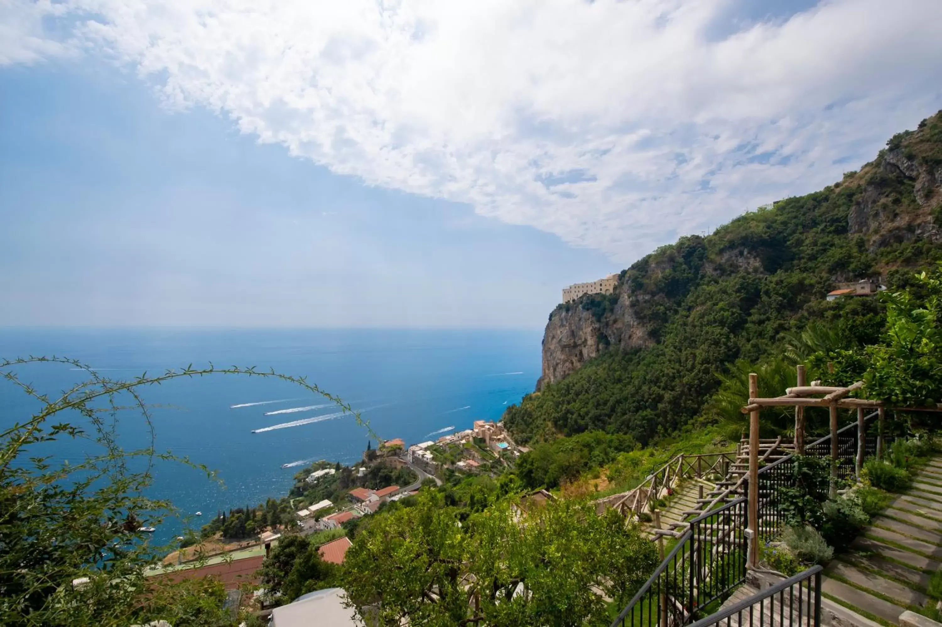 Natural landscape, Sea View in Villa Foglia Amalfi