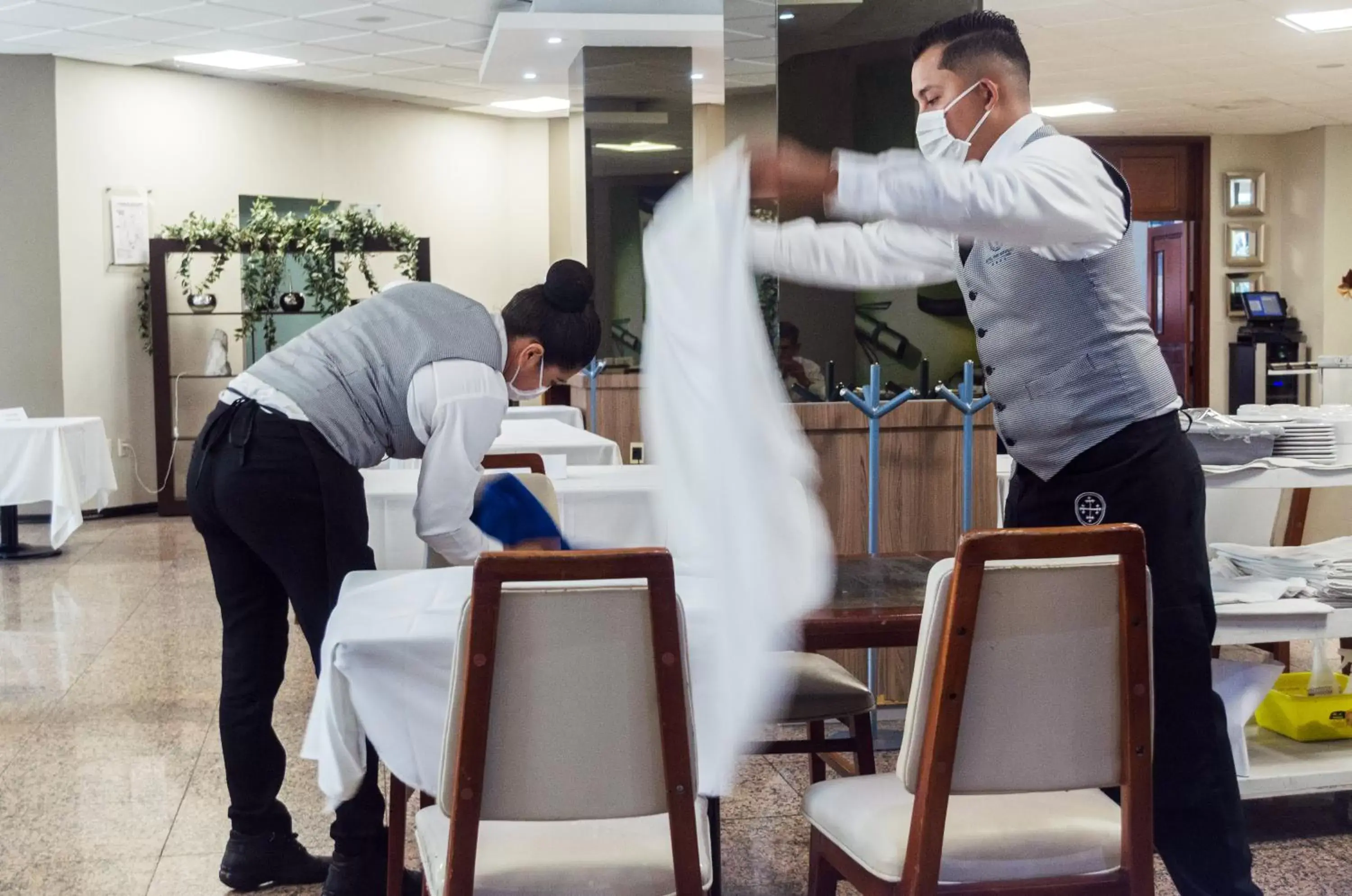 Staff in Hotel Fray Junipero Serra