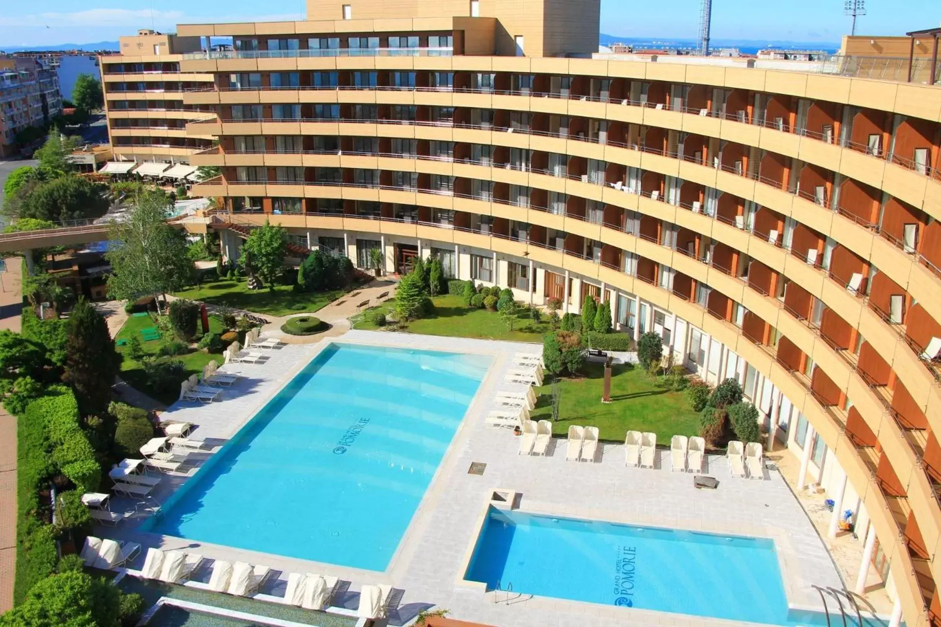 Property building in Grand Hotel Pomorie - Medical spa Property building in Grand Hotel Pomorie - Medical spa