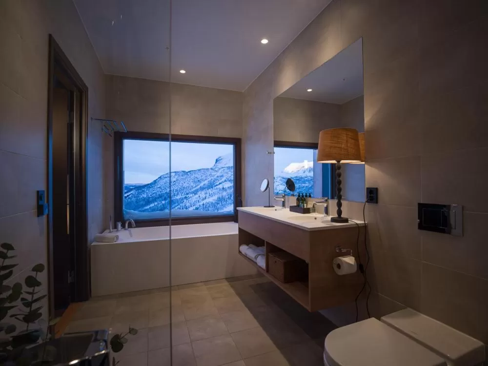 Bathroom in Skarsnuten Mountain Resort & SPA