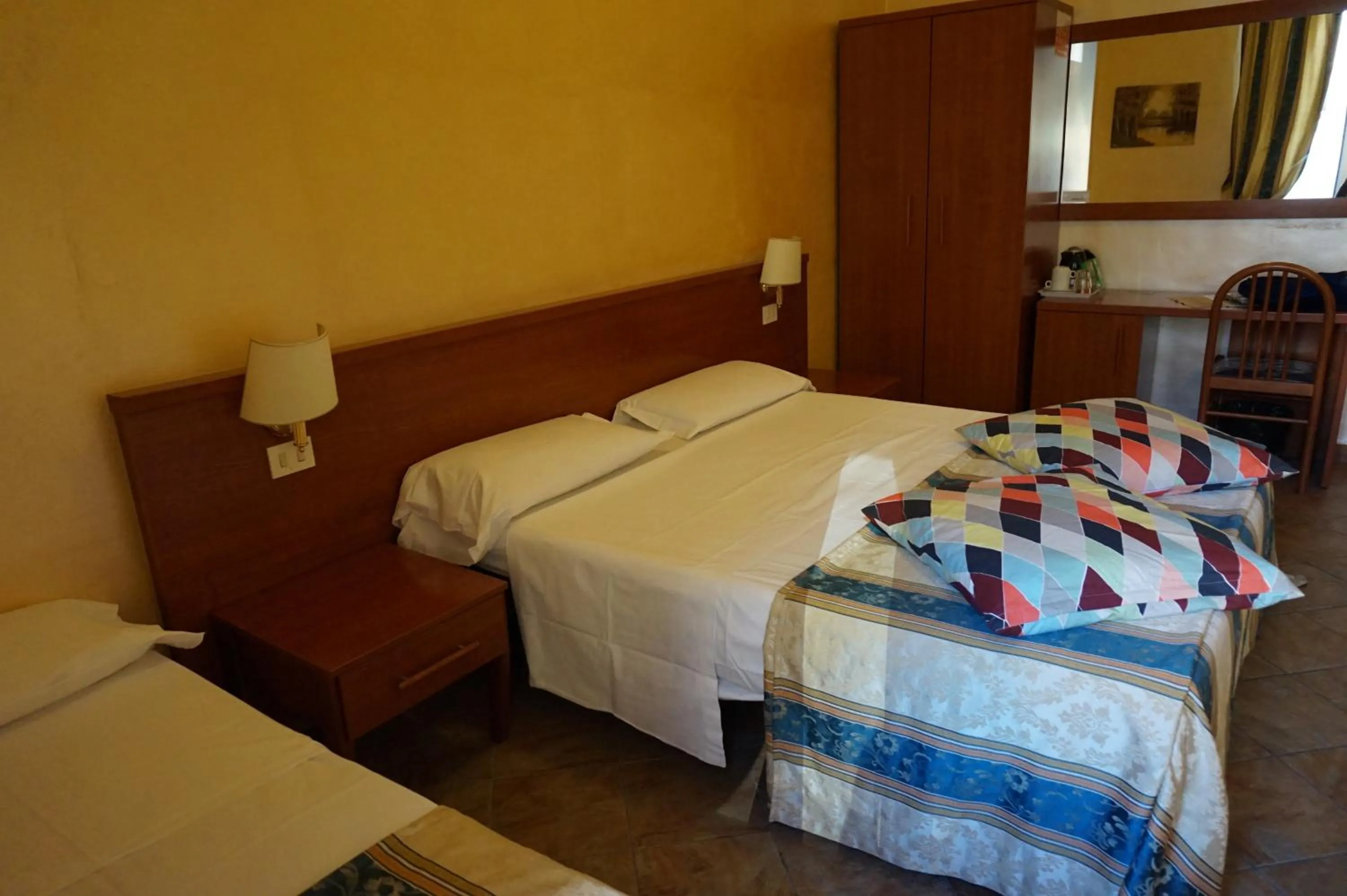 Bed in Hotel Maryelen