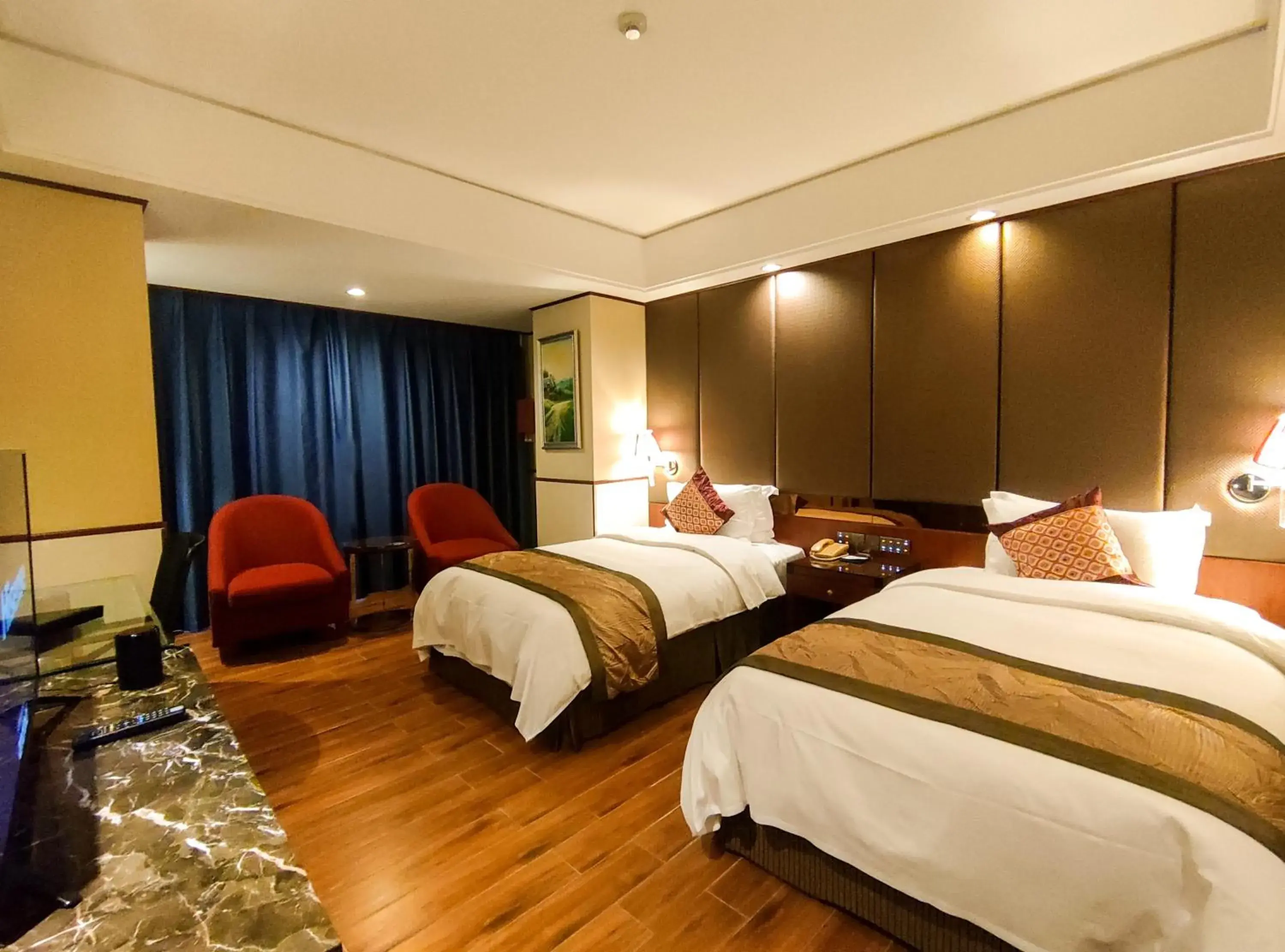 Bed in Haikou Mingguang Shengyi Hotel (Previous Mingguang International Hotel)
