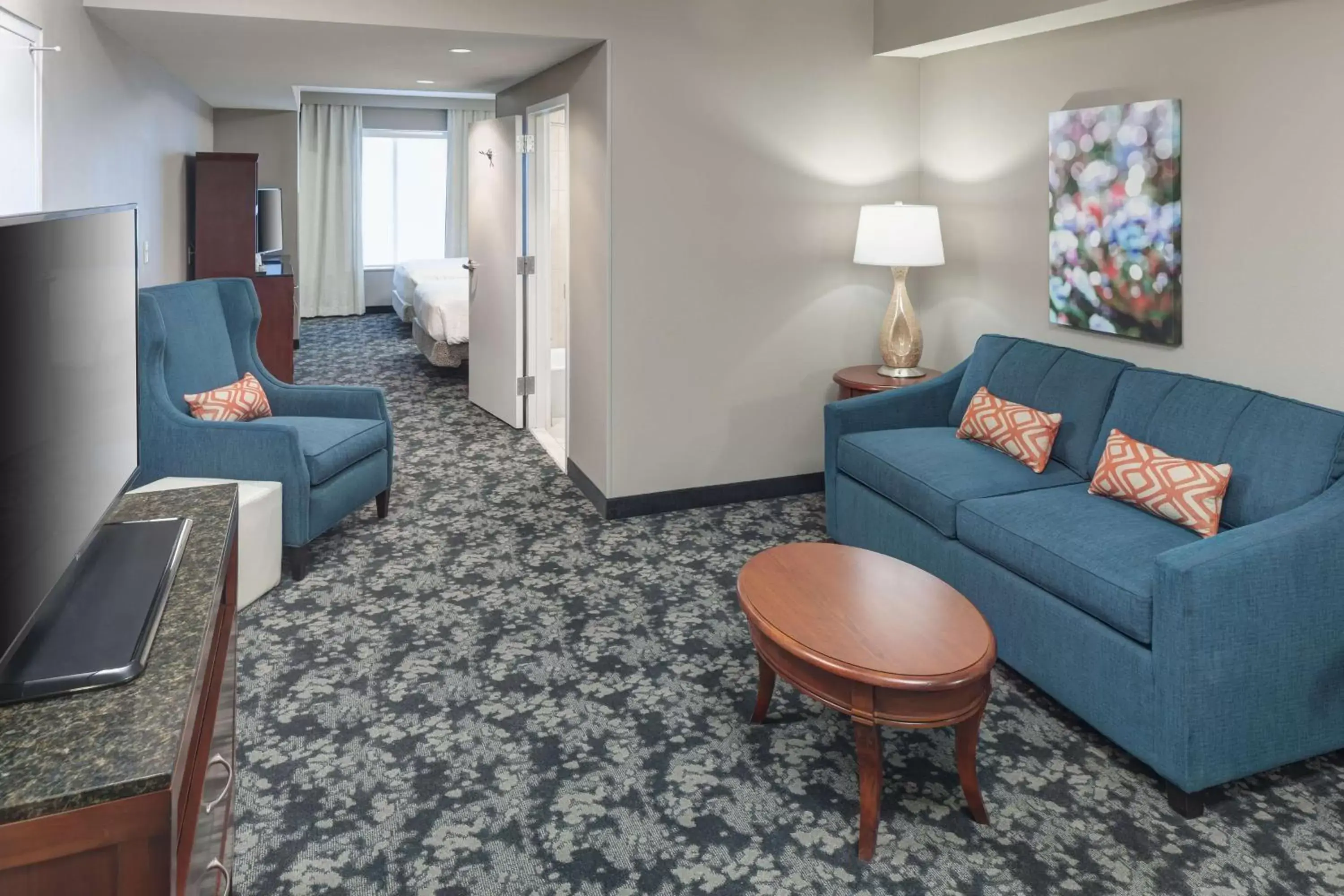 Living room, Seating Area in Hilton Garden Inn Frisco