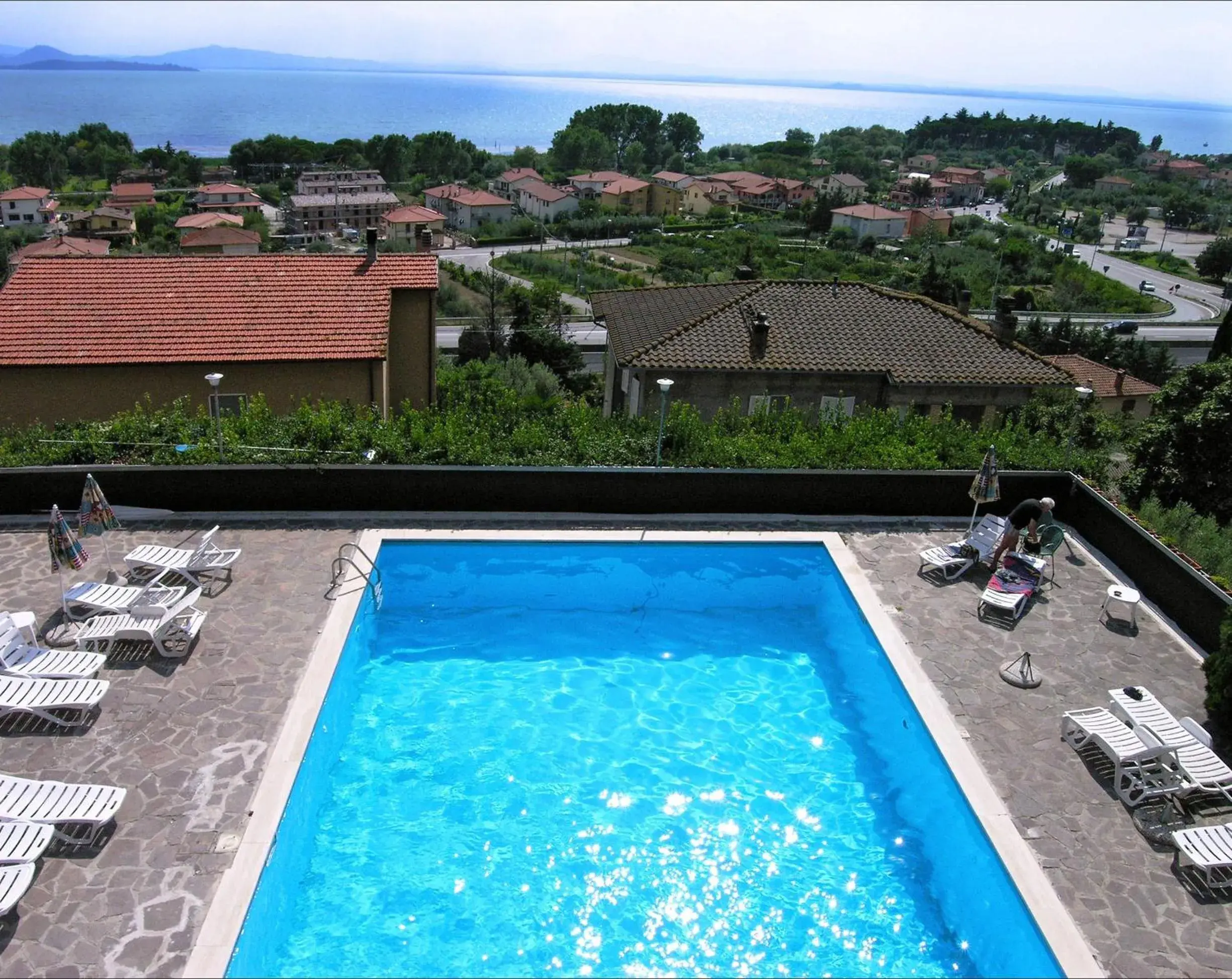 Swimming pool, Pool View in Hotel Cavalieri