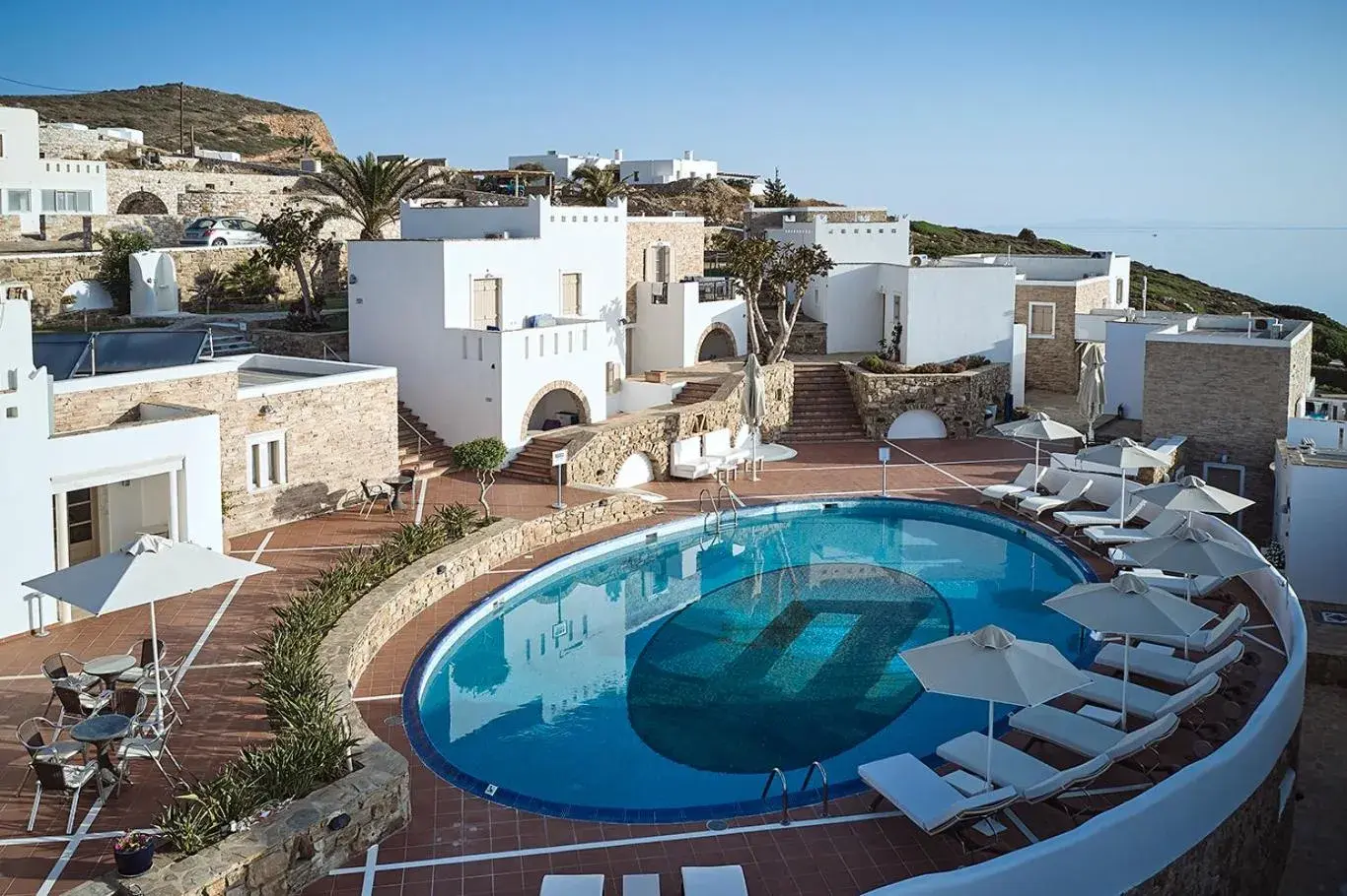 Property building, Pool View in Naxos Magic Village