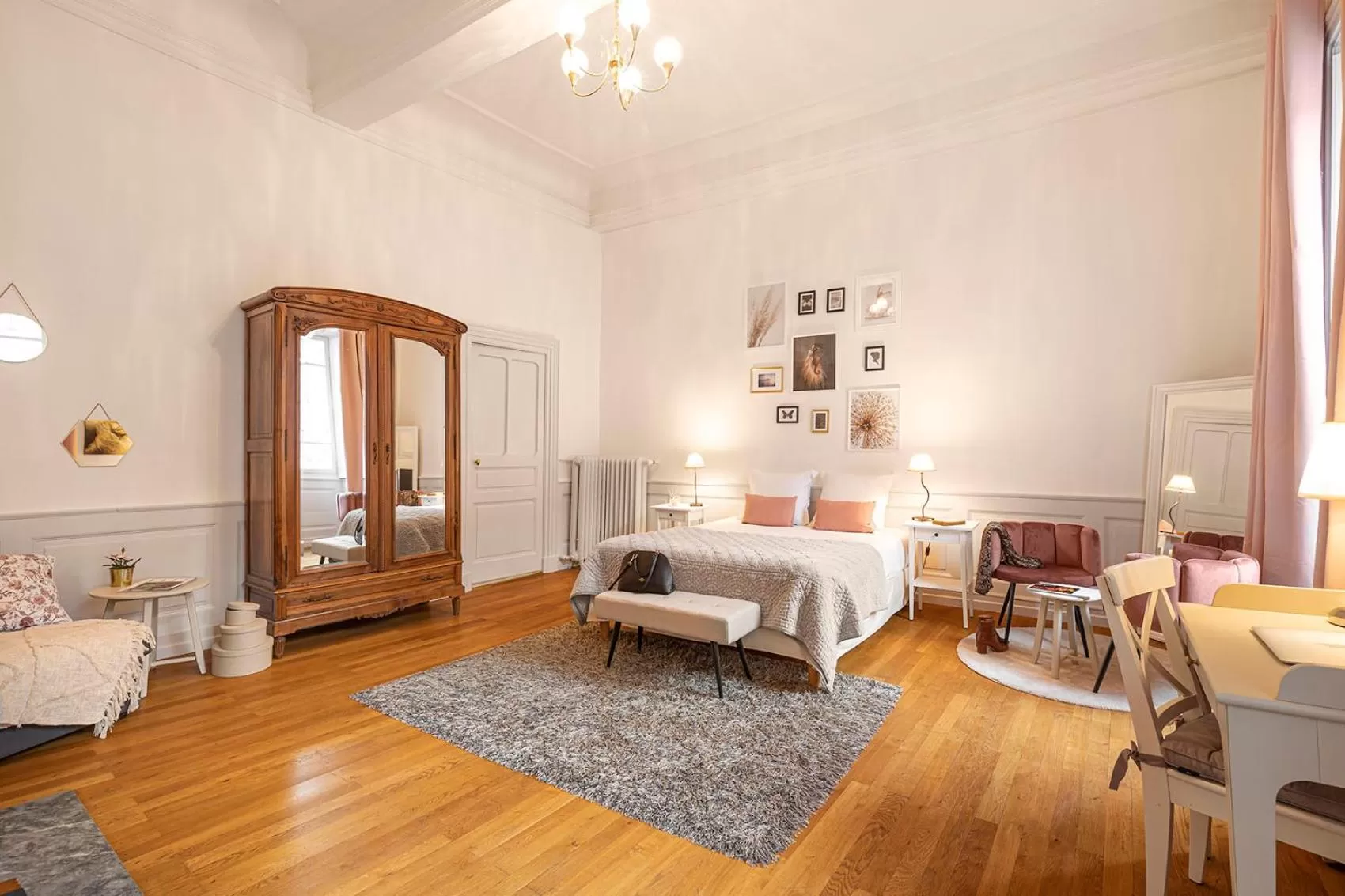 Bed in Les Suites de Sautet