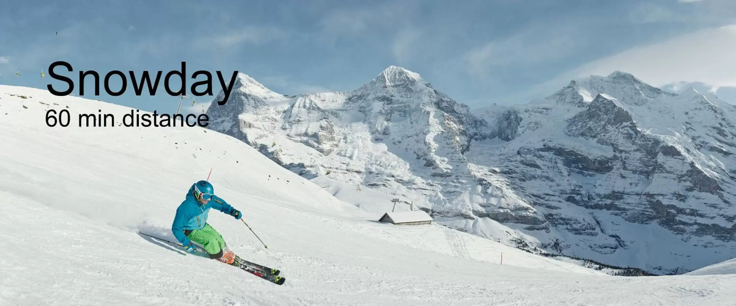 Winter, Skiing in Hotel Derby Interlaken - Action & Relax Hub