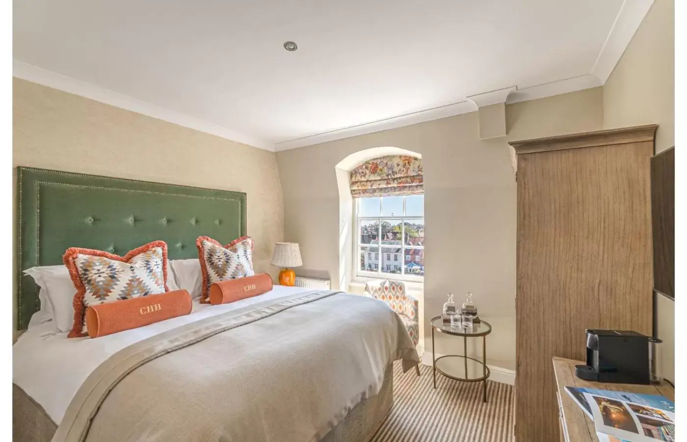 Bedroom, Bed in Harbour Hotel Chichester
