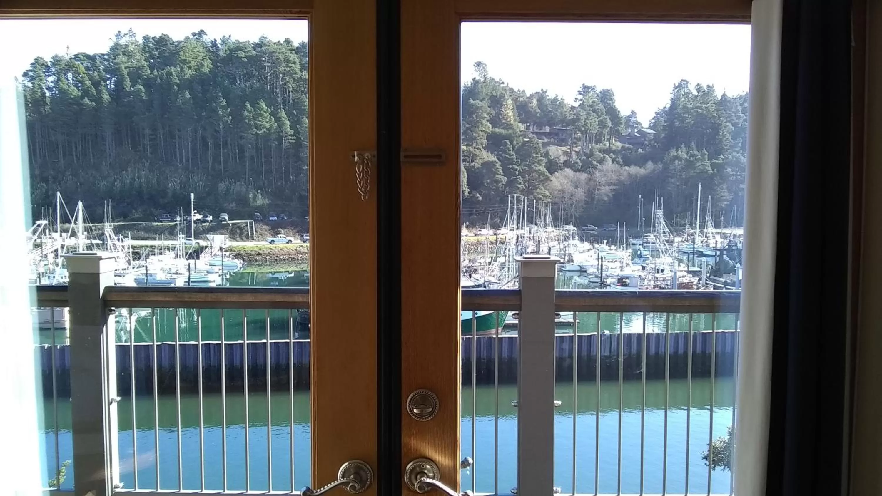 River view in Noyo Harbor Inn