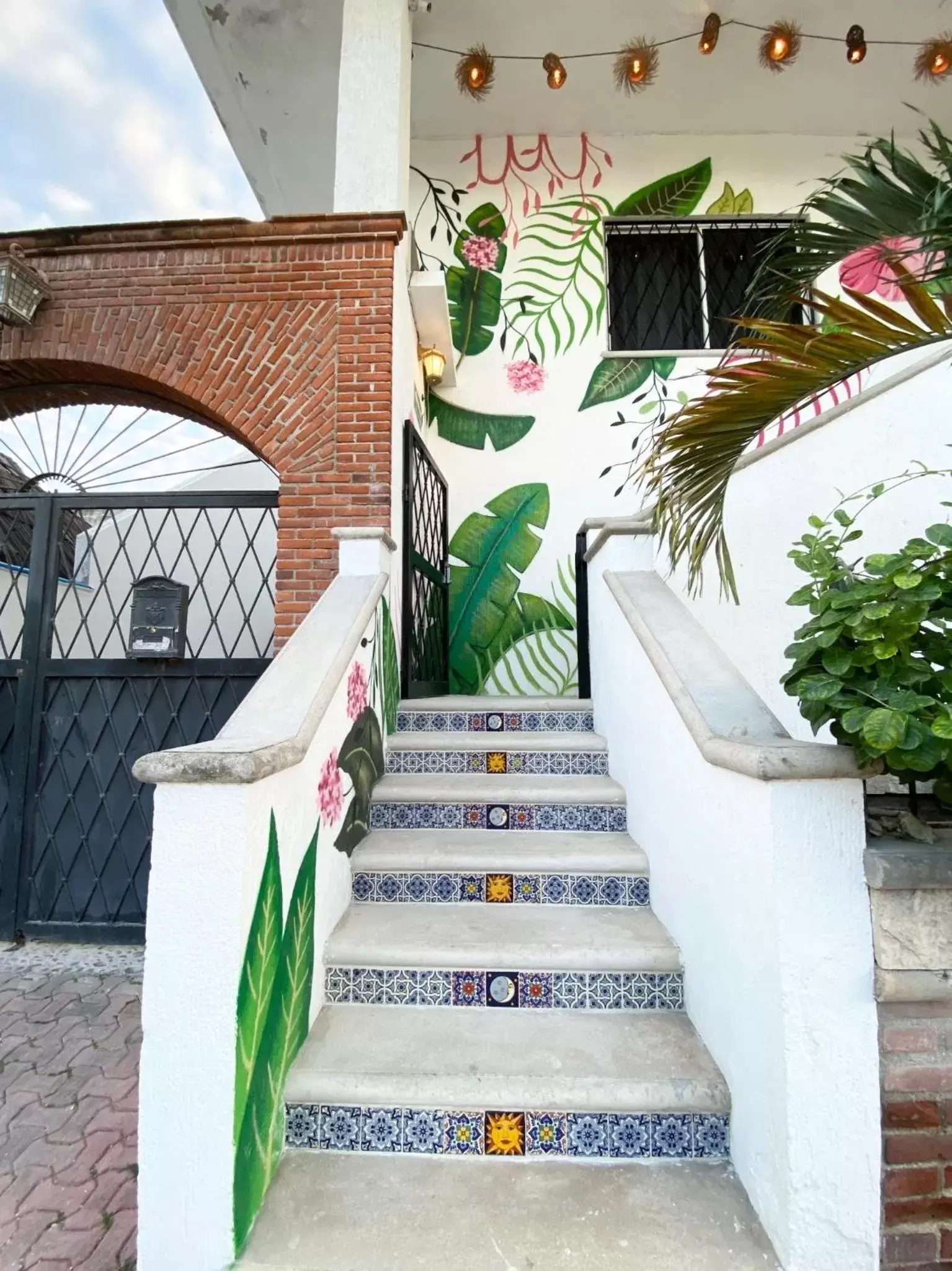 Facade/entrance in Castillo Tulum