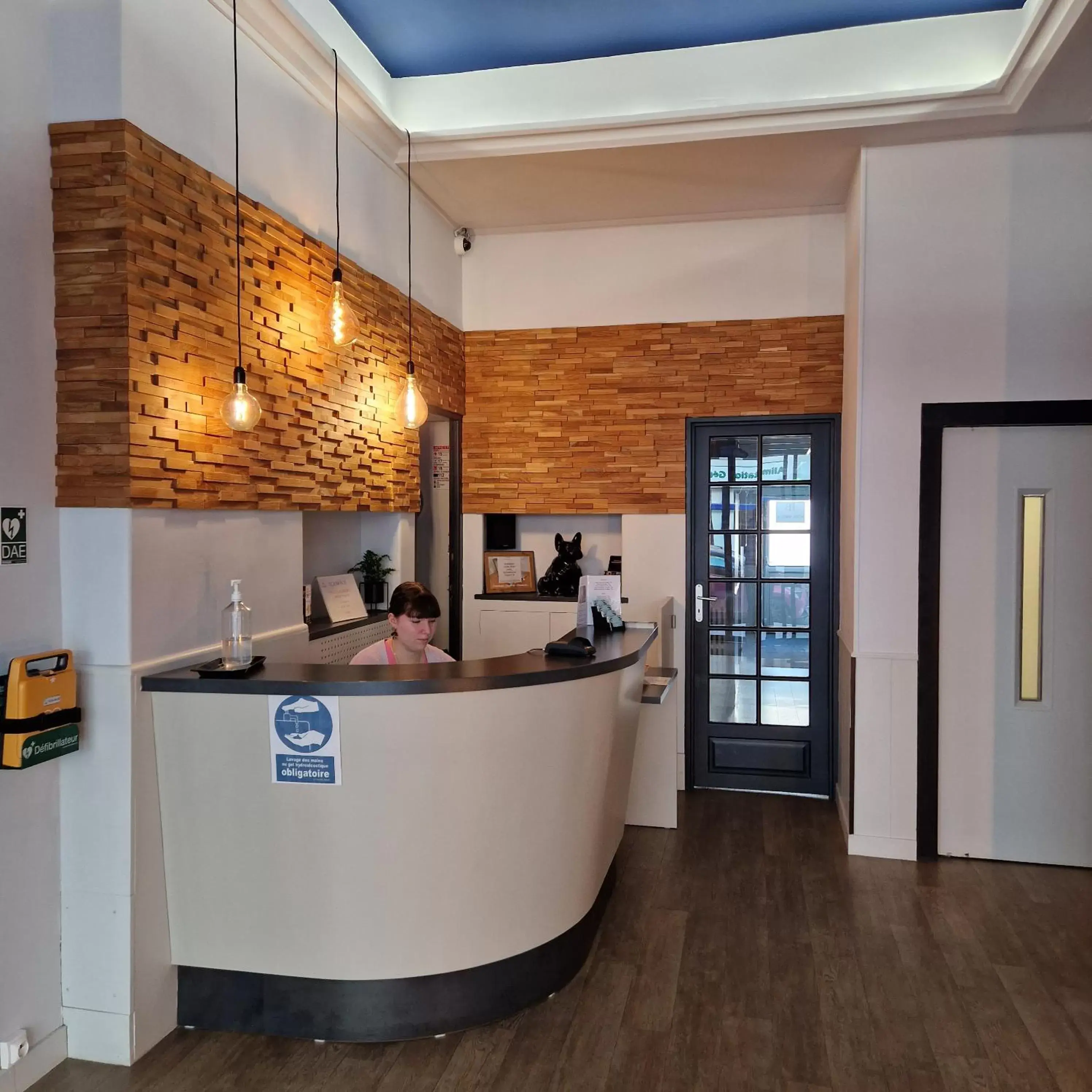 Property building, Lobby/Reception in Le Bristol