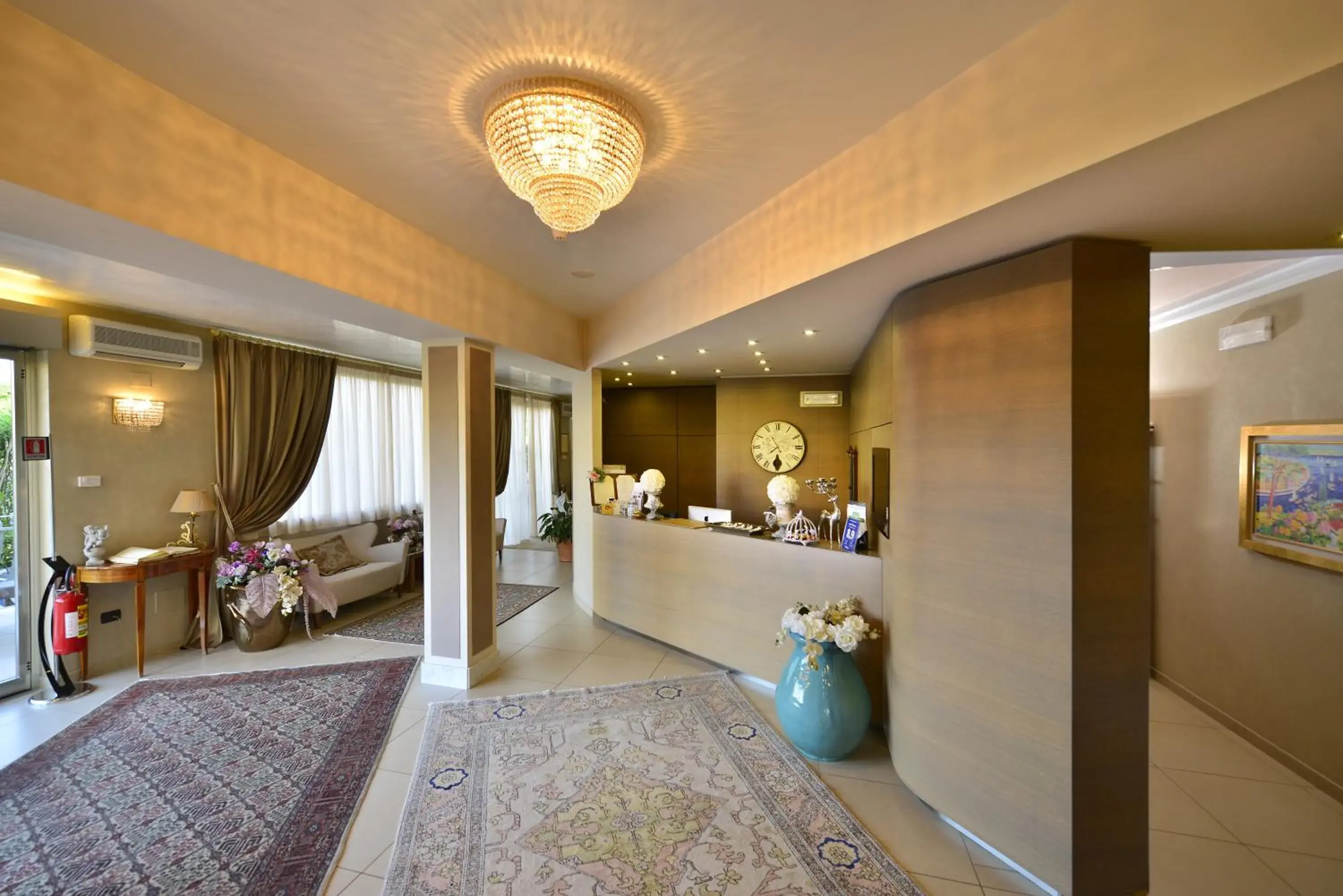 Lobby or reception in Hotel Villa Tiziana