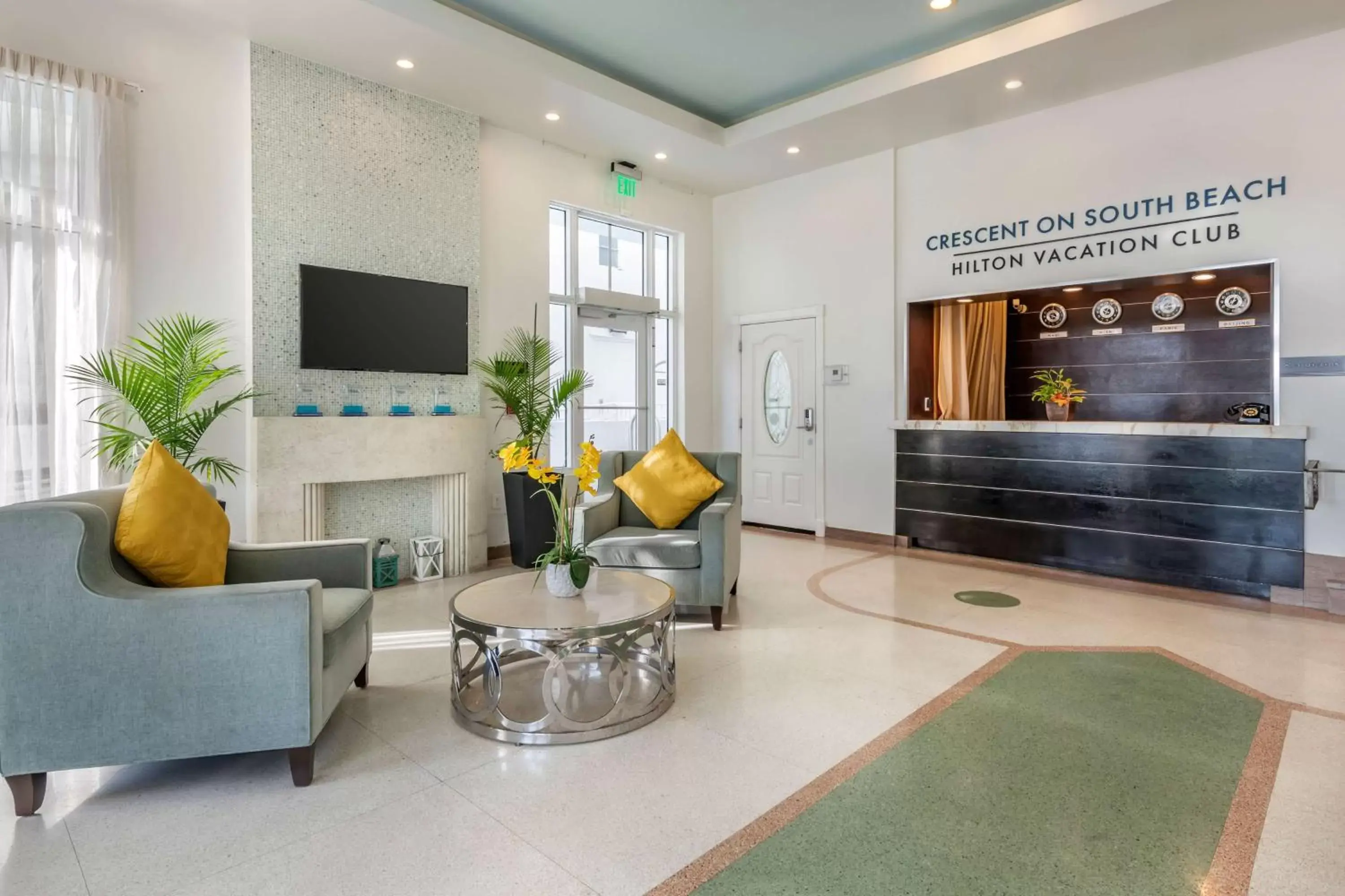 Lobby or reception, Lobby/Reception in Hilton Vacation Club Crescent on South Beach Miami