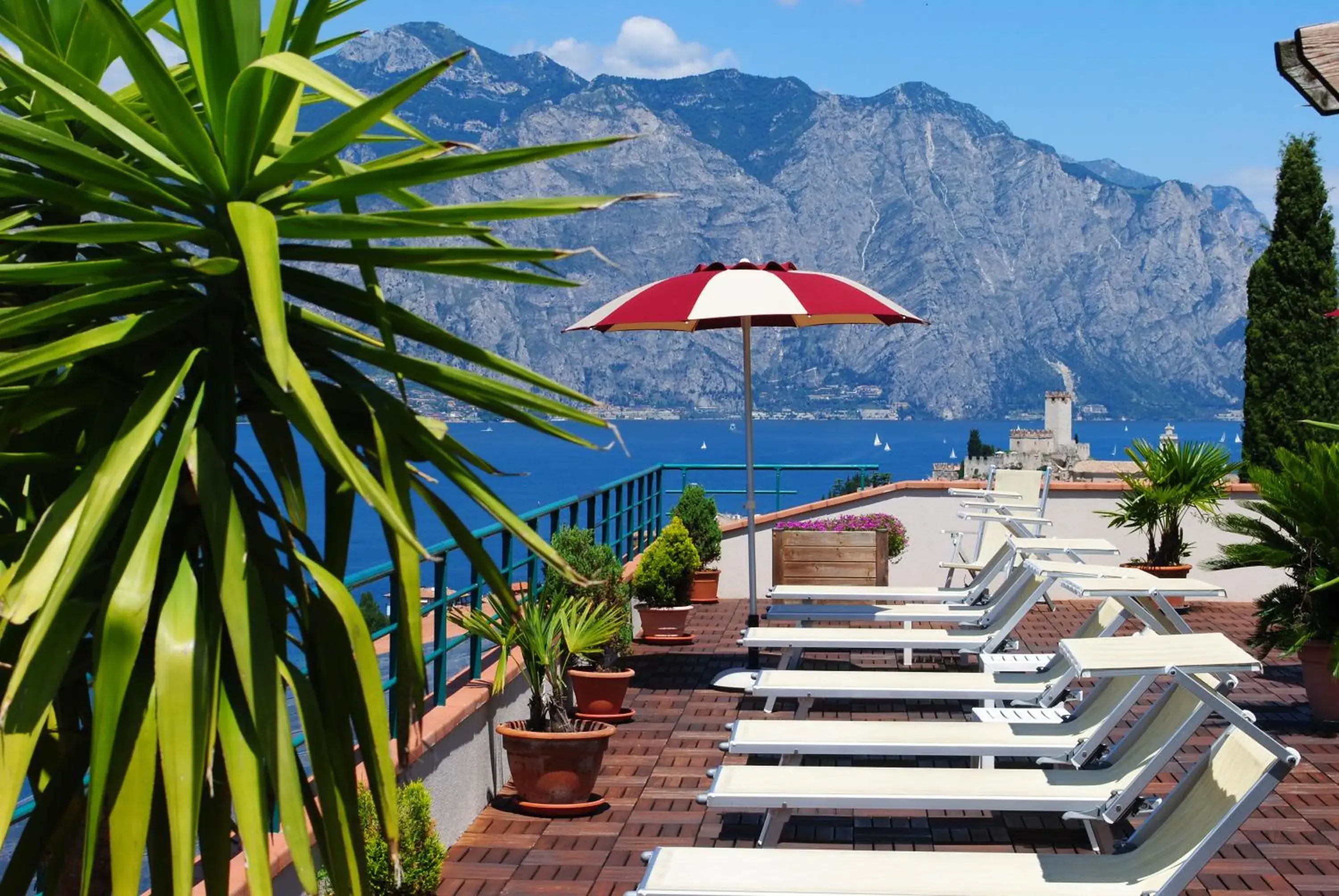 Balcony/Terrace in Hotel Villa Smeralda