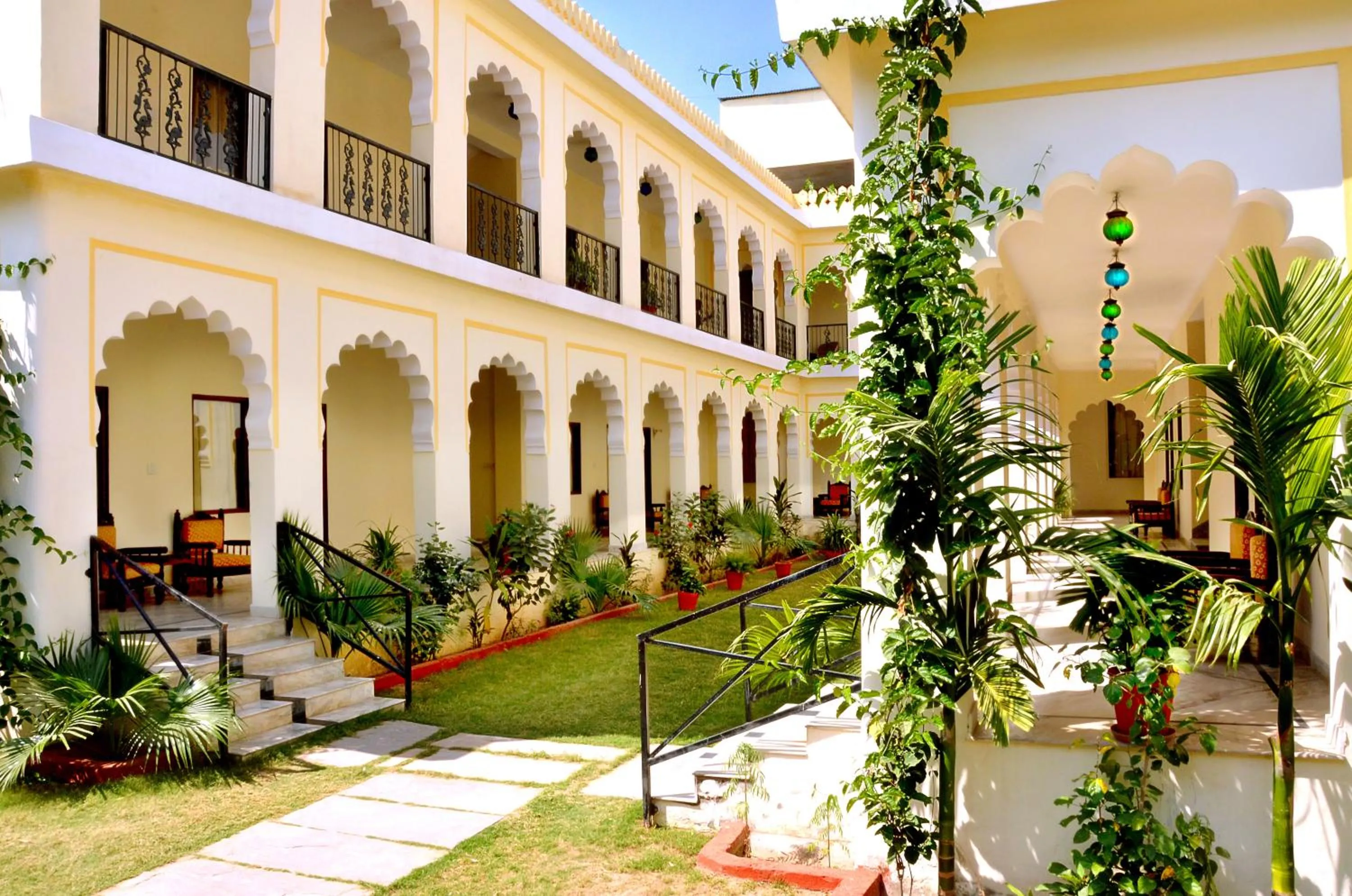 Property building in Raj Palace Resort