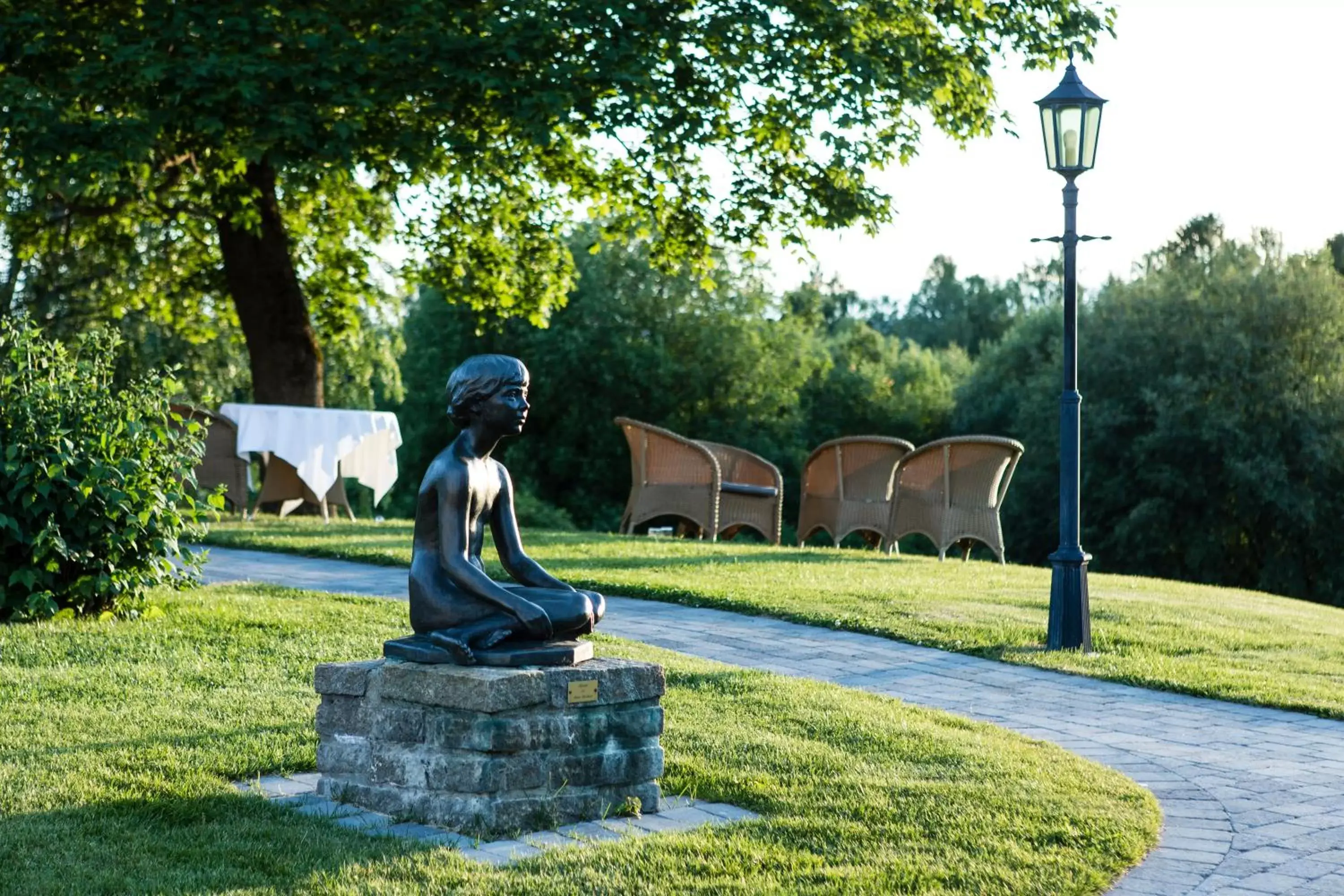 Garden in Klækken Hotel