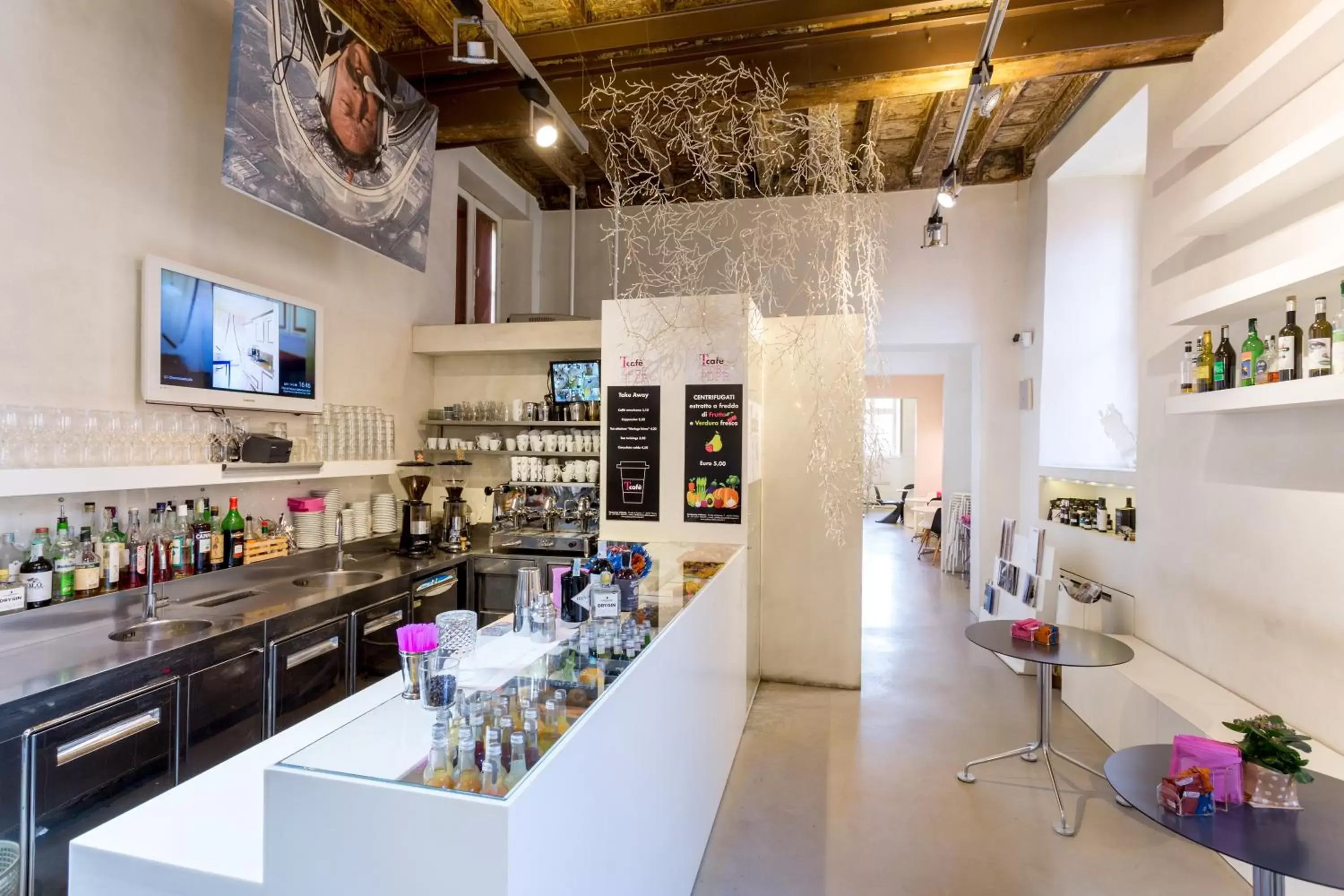 Lounge or bar, Kitchen/Kitchenette in Palazzo Dalla Rosa Prati