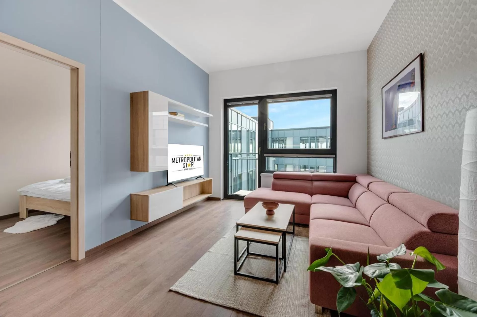 Living room in Metropolitan Star Apart Hotel