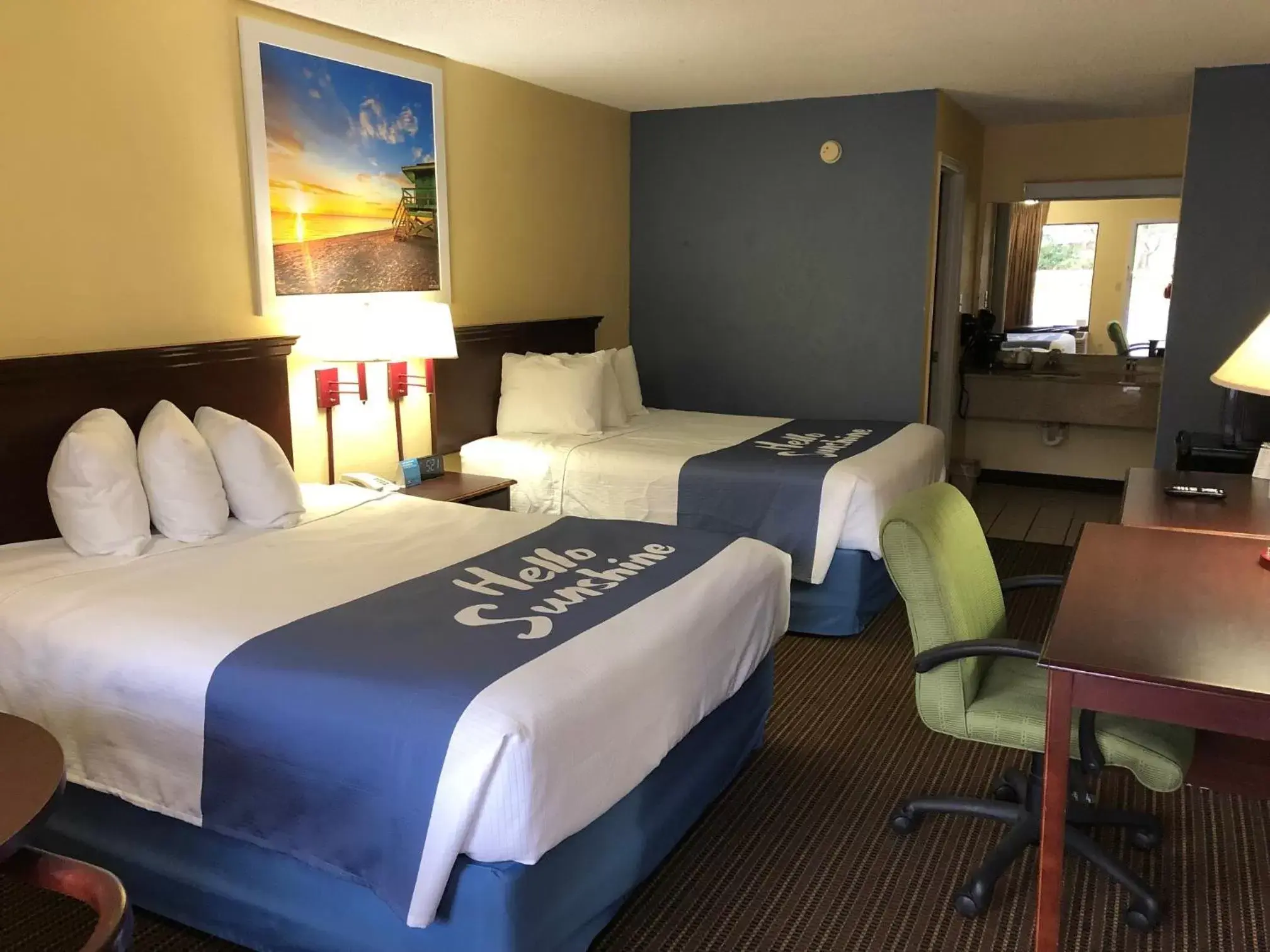 Photo of the whole room, Bed in Days Inn by Wyndham Spartanburg Waccamaw