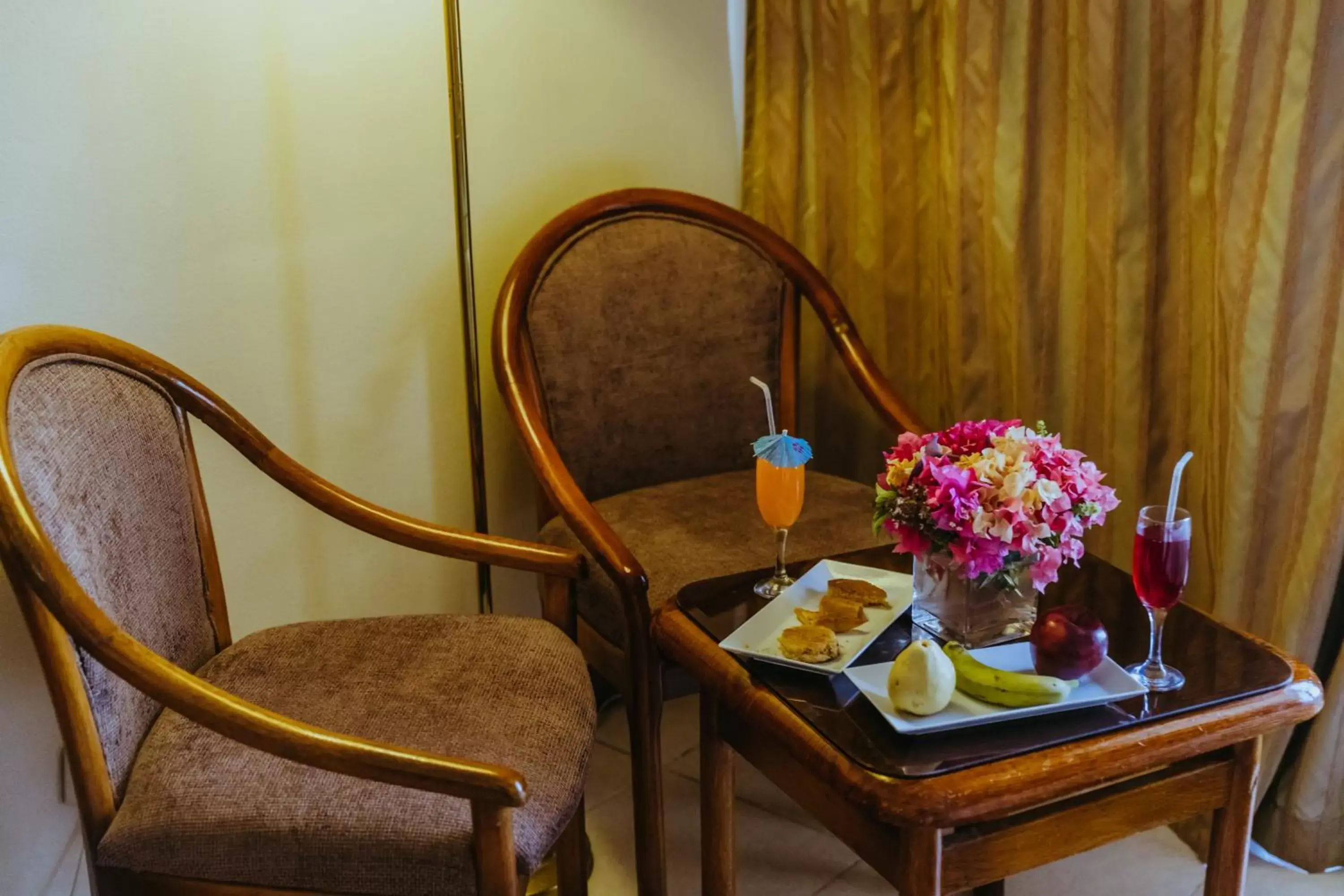 Seating Area in Basma Hotel Aswan