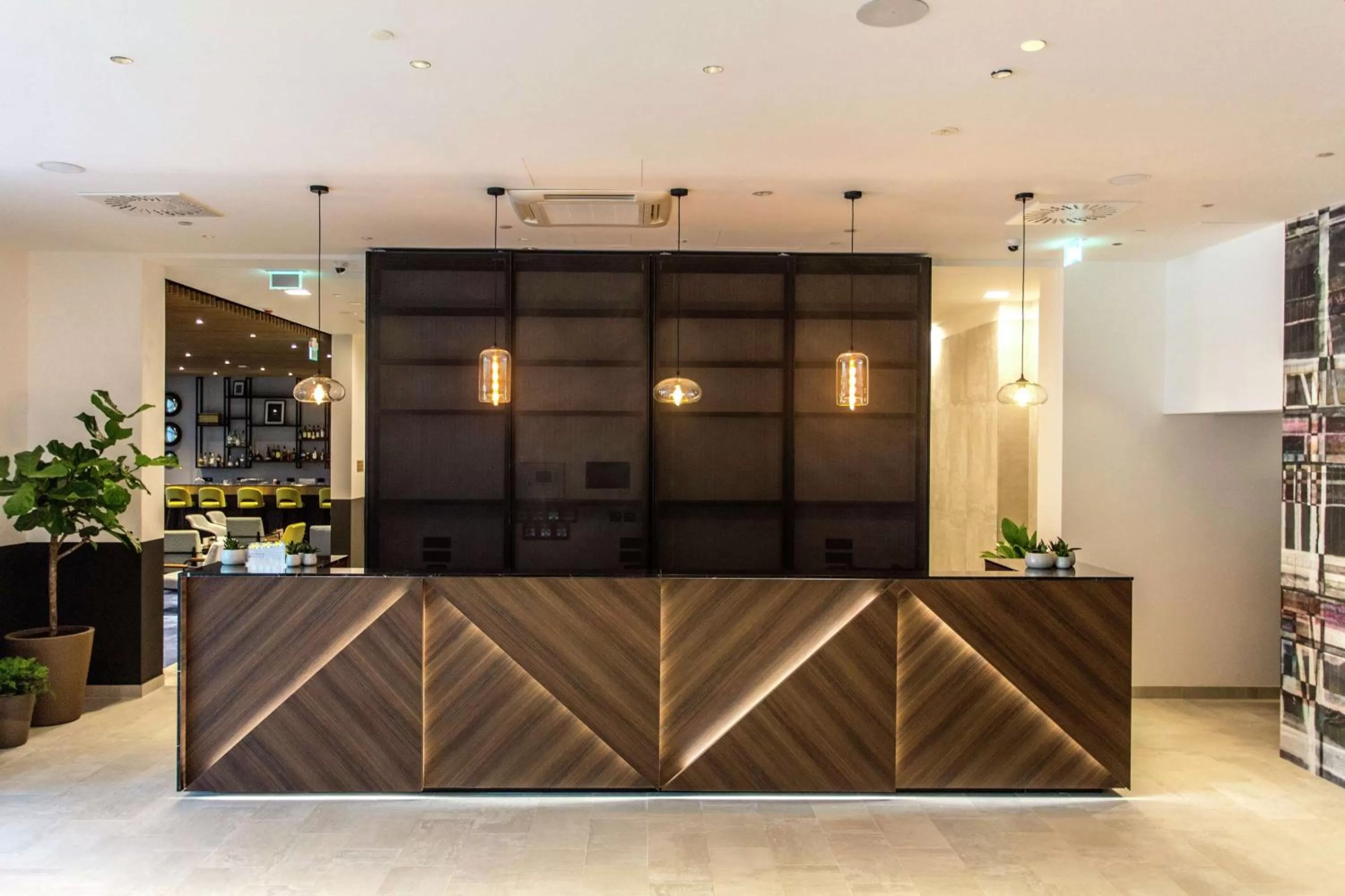 Lobby or reception in Hilton Garden Inn Zagreb - Radnička