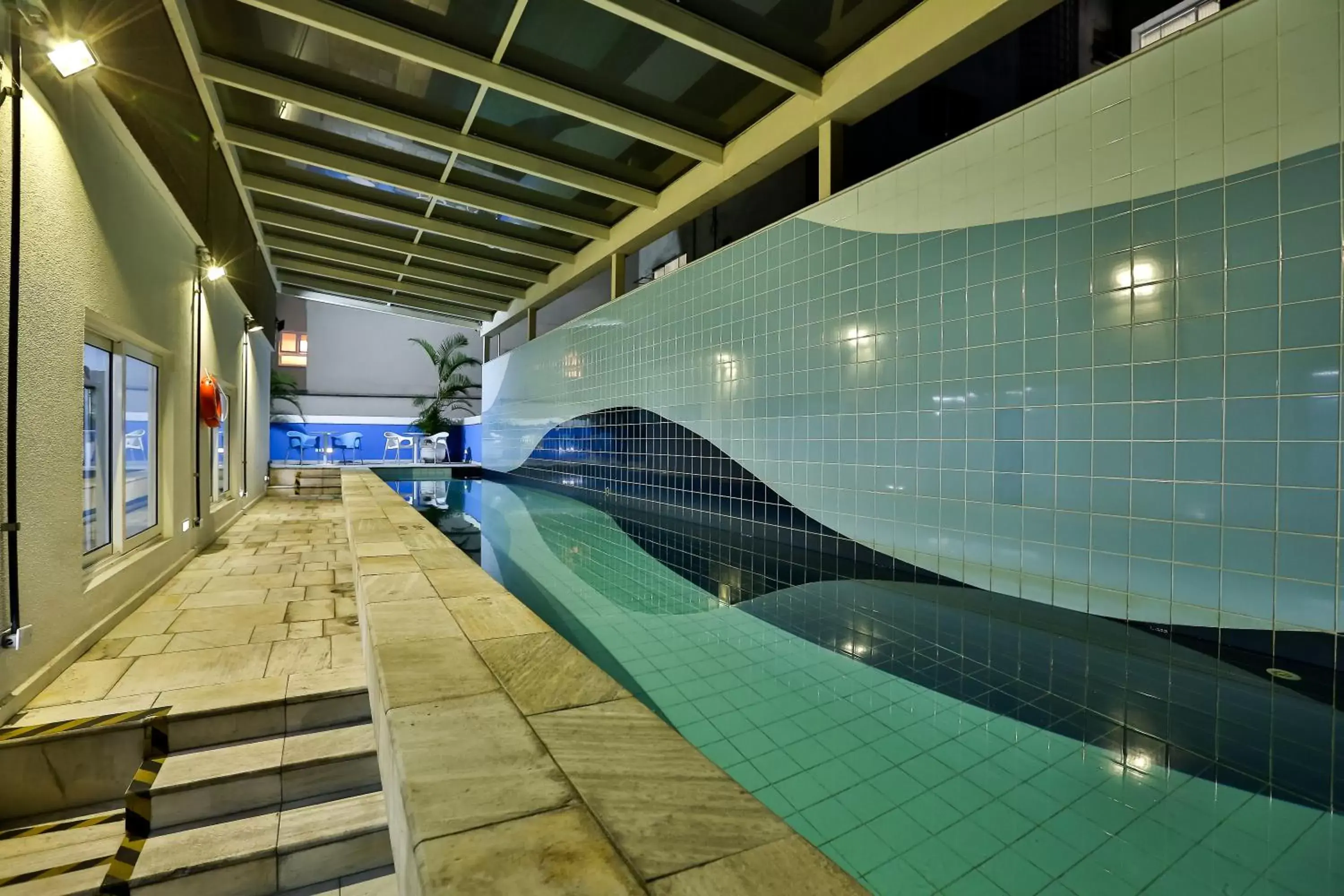 Pool view in Slaviero São Paulo Downtown Pool view in Slaviero São Paulo Downtown