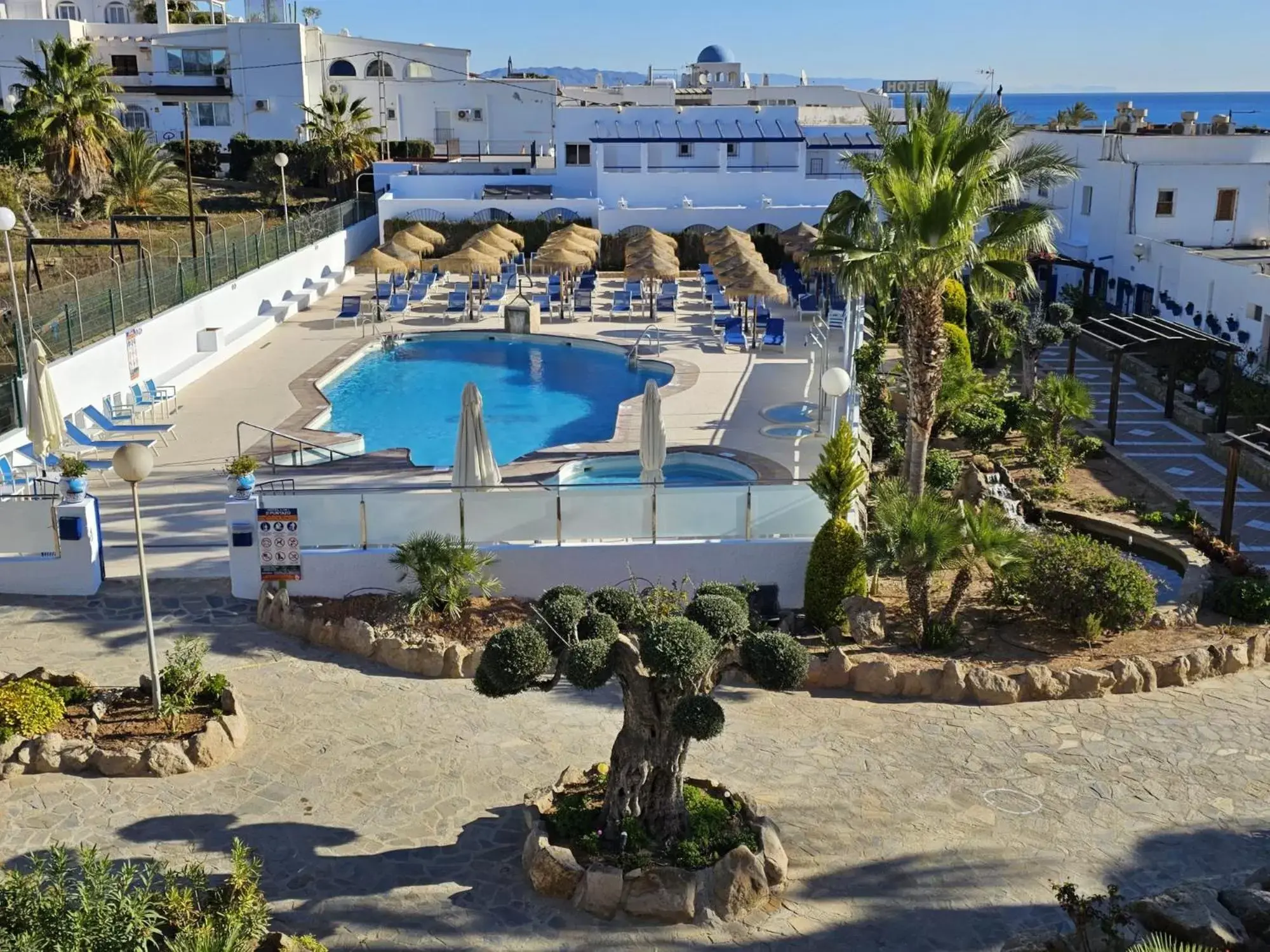 Pool View in Hotel Puntazo II