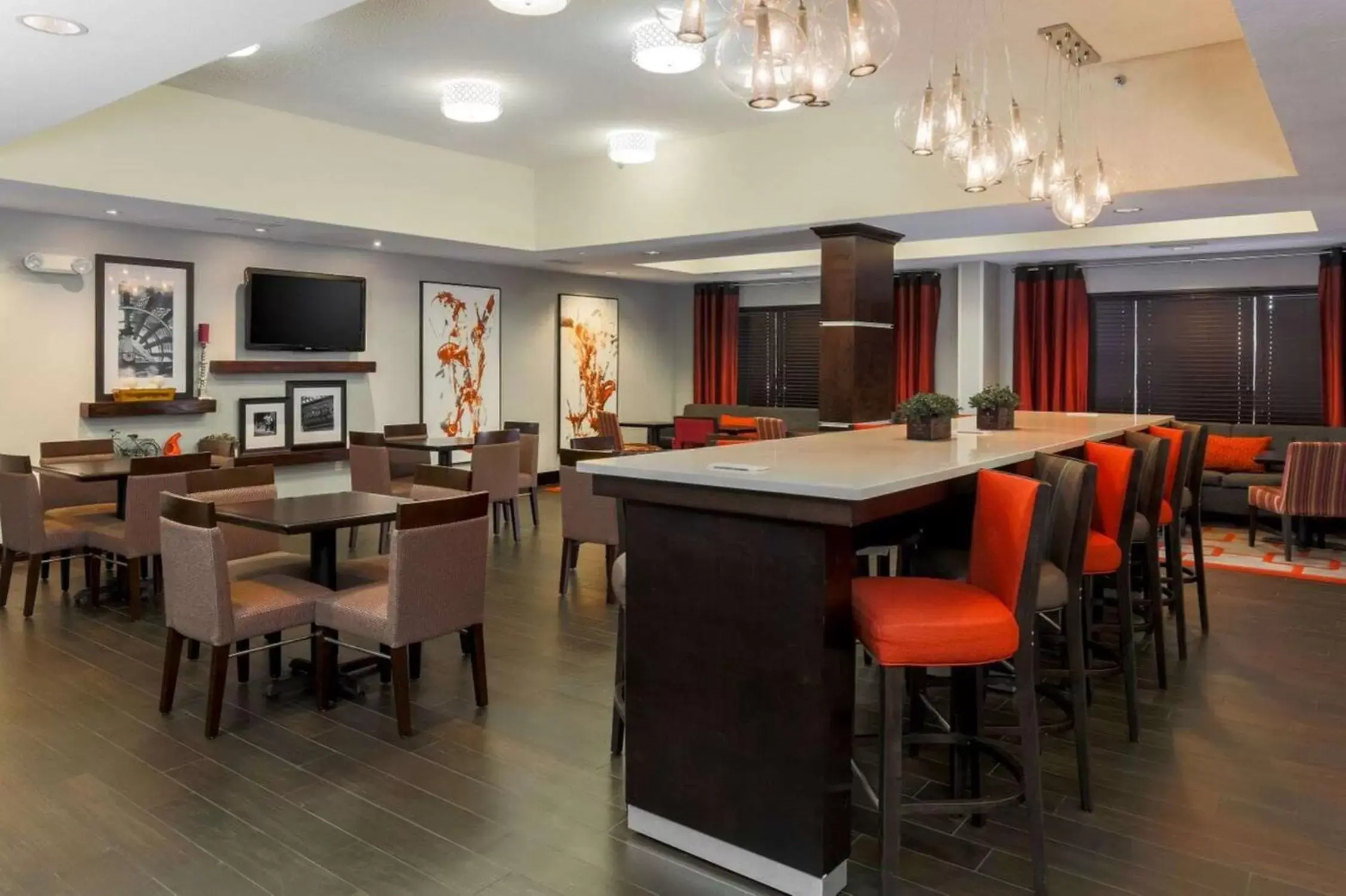 Lobby or reception, Restaurant/Places to Eat in Hampton Inn Memphis-Southwind