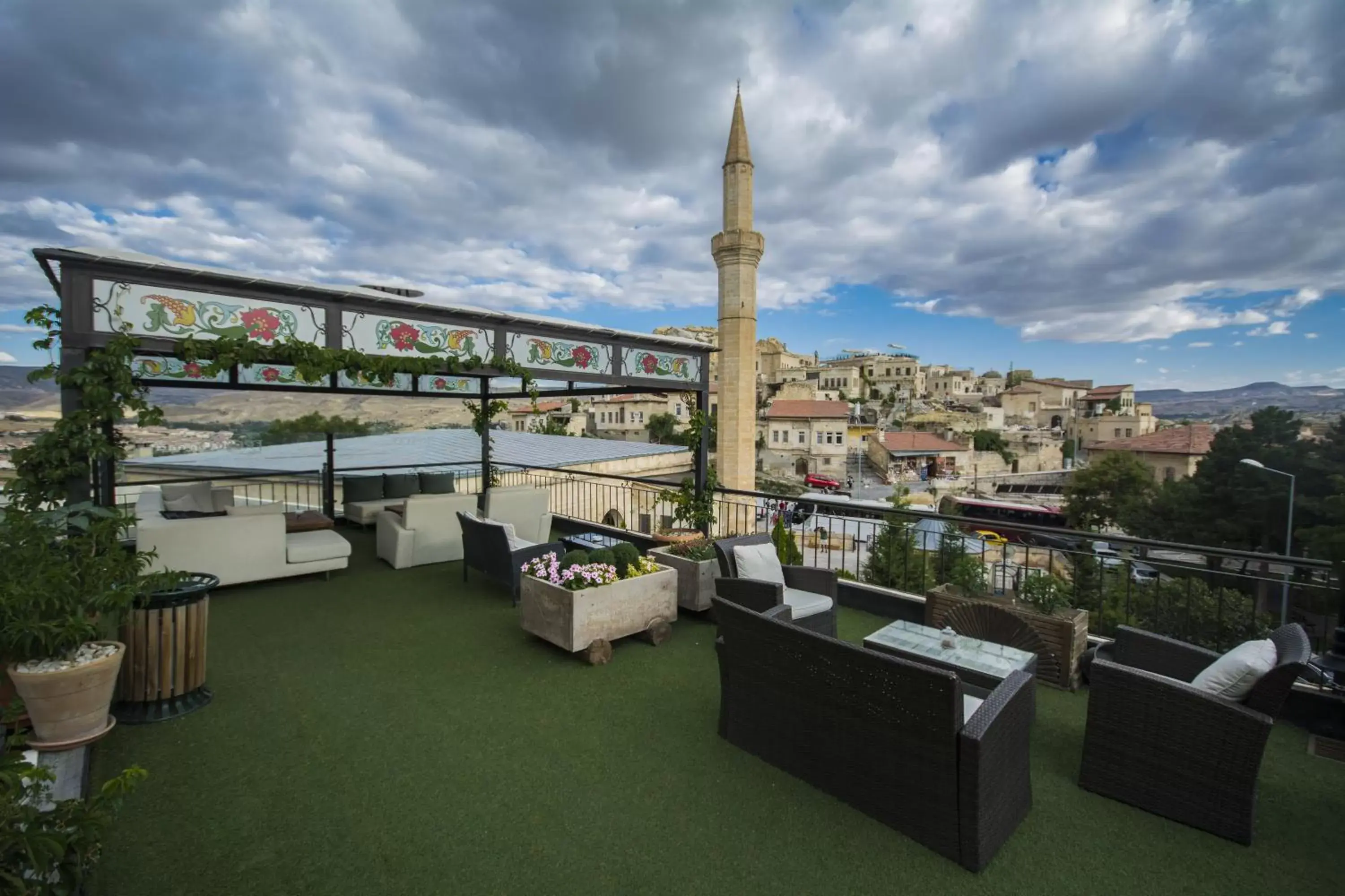 Balcony/Terrace in Fresco Cave Suites Cappadocia