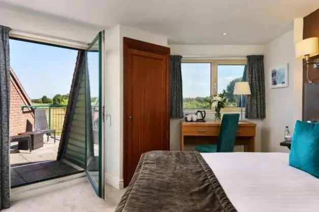 Bed, View in Ufford Park Hotel, Golf & Spa