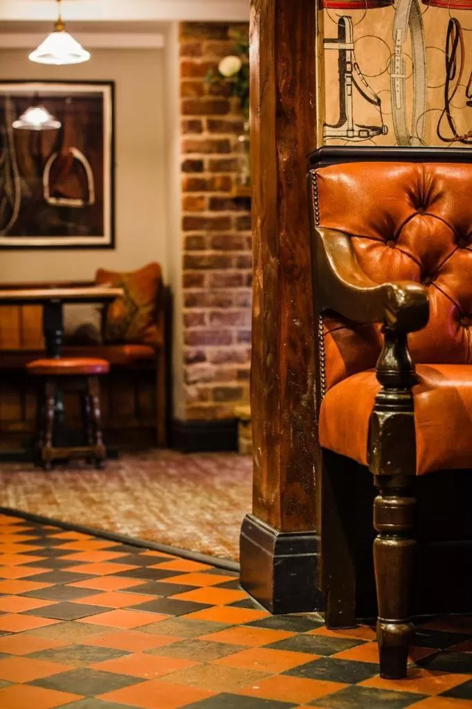 Lounge or bar in The Black Horse Inn