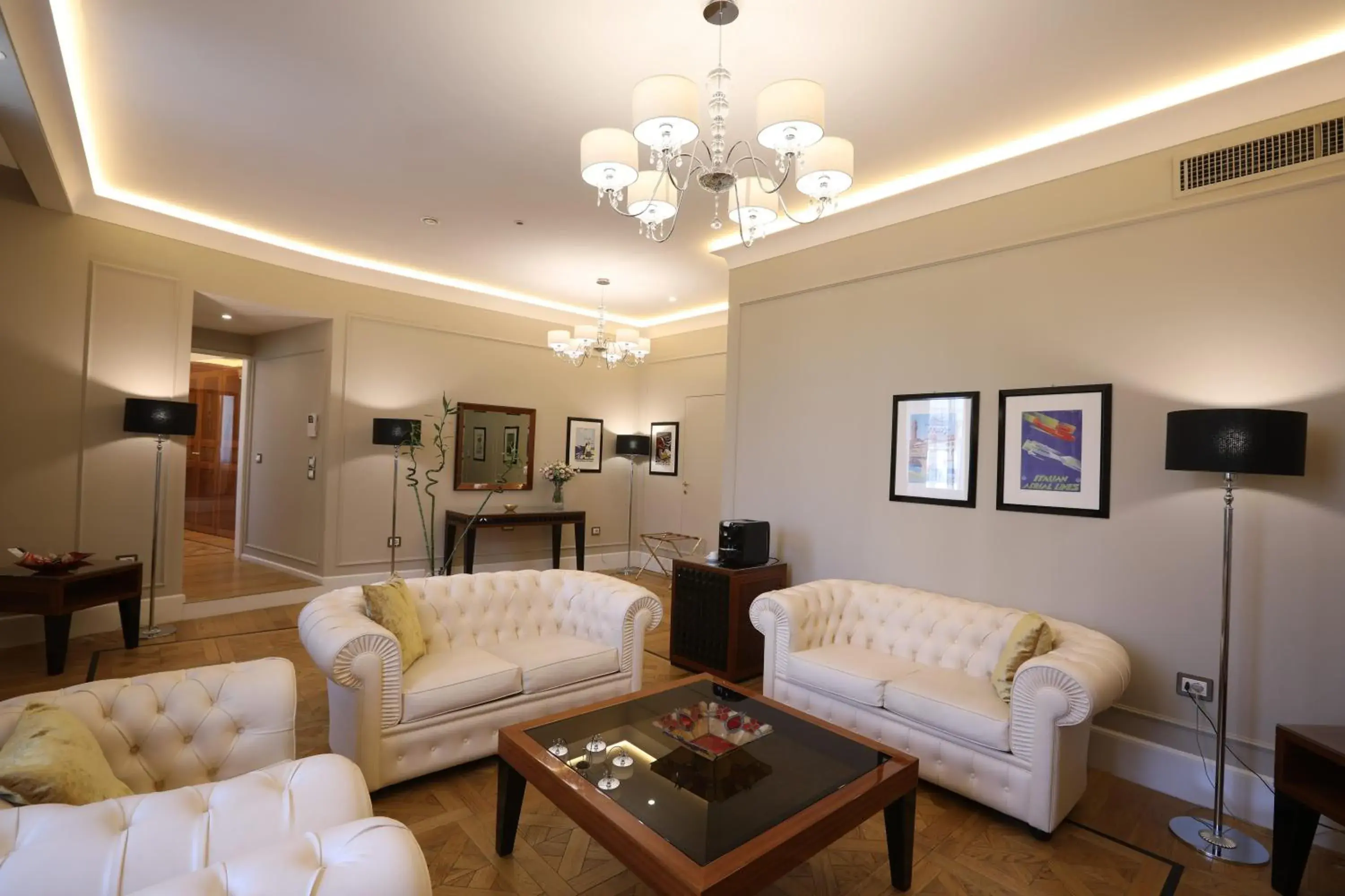 Living room, Seating Area in Grand Hotel Yerevan - Small Luxury Hotels of the World