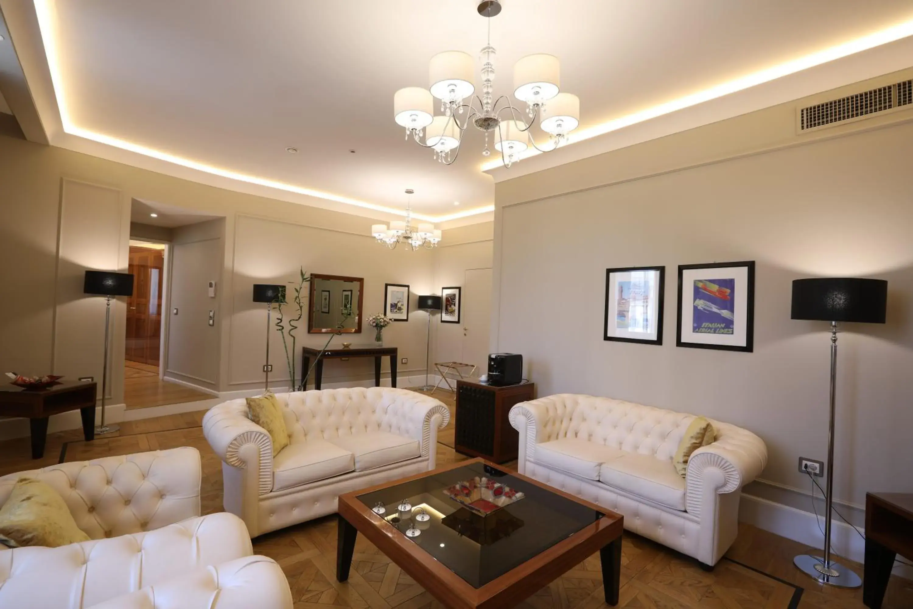 Living room in Grand Hotel Yerevan - Small Luxury Hotels of the World Living room in Grand Hotel Yerevan - Small Luxury Hotels of the World