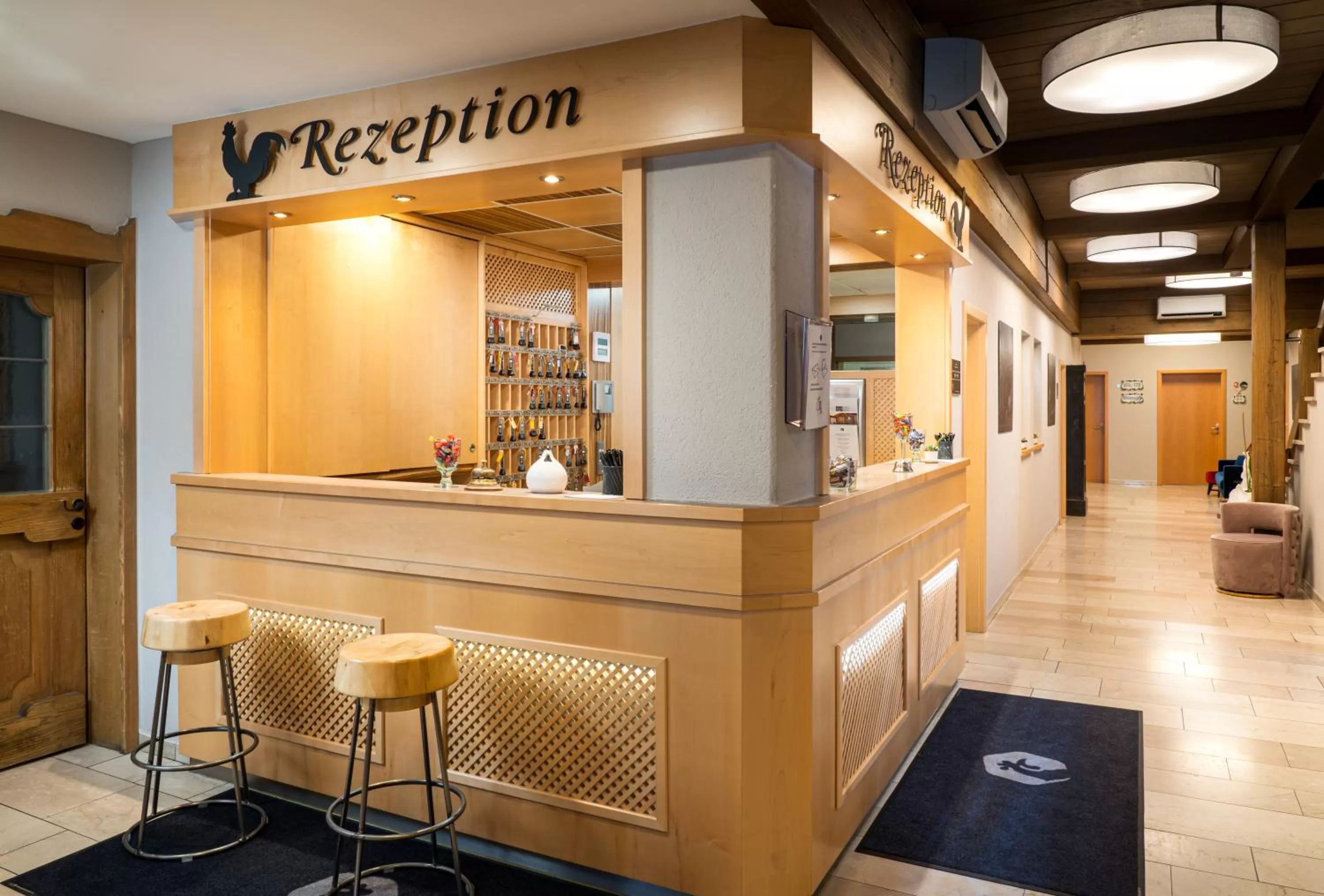 Lobby or reception in Arthotel ANA Goggl