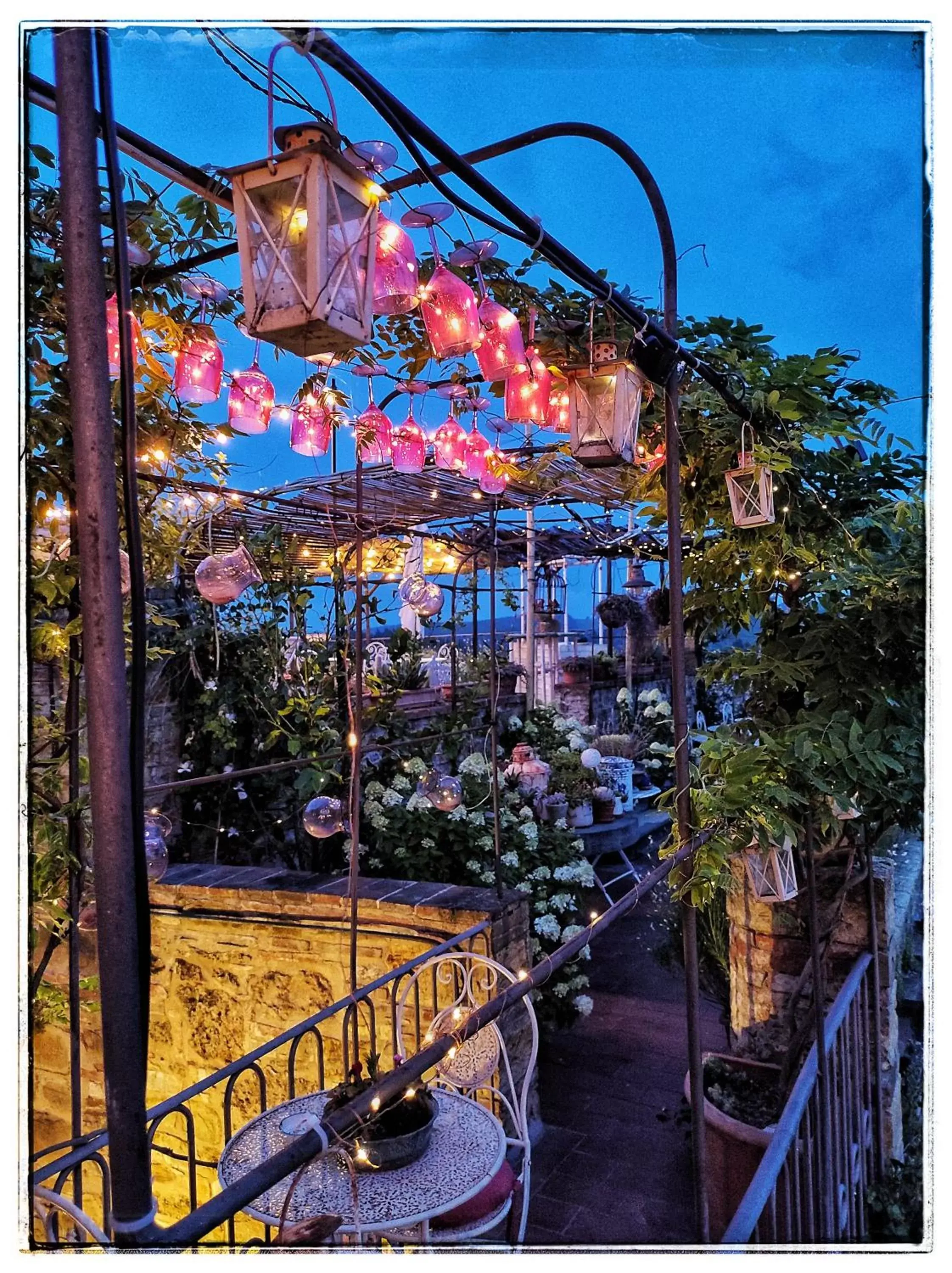 Balcony/Terrace in Le Terrazze Del Chianti