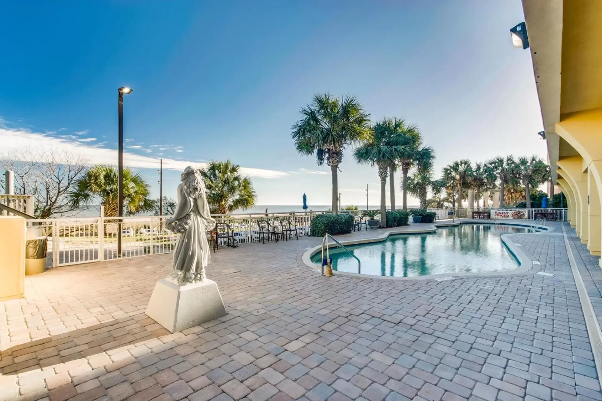 Swimming Pool in Oceanfront Condo Camelot By the Sea