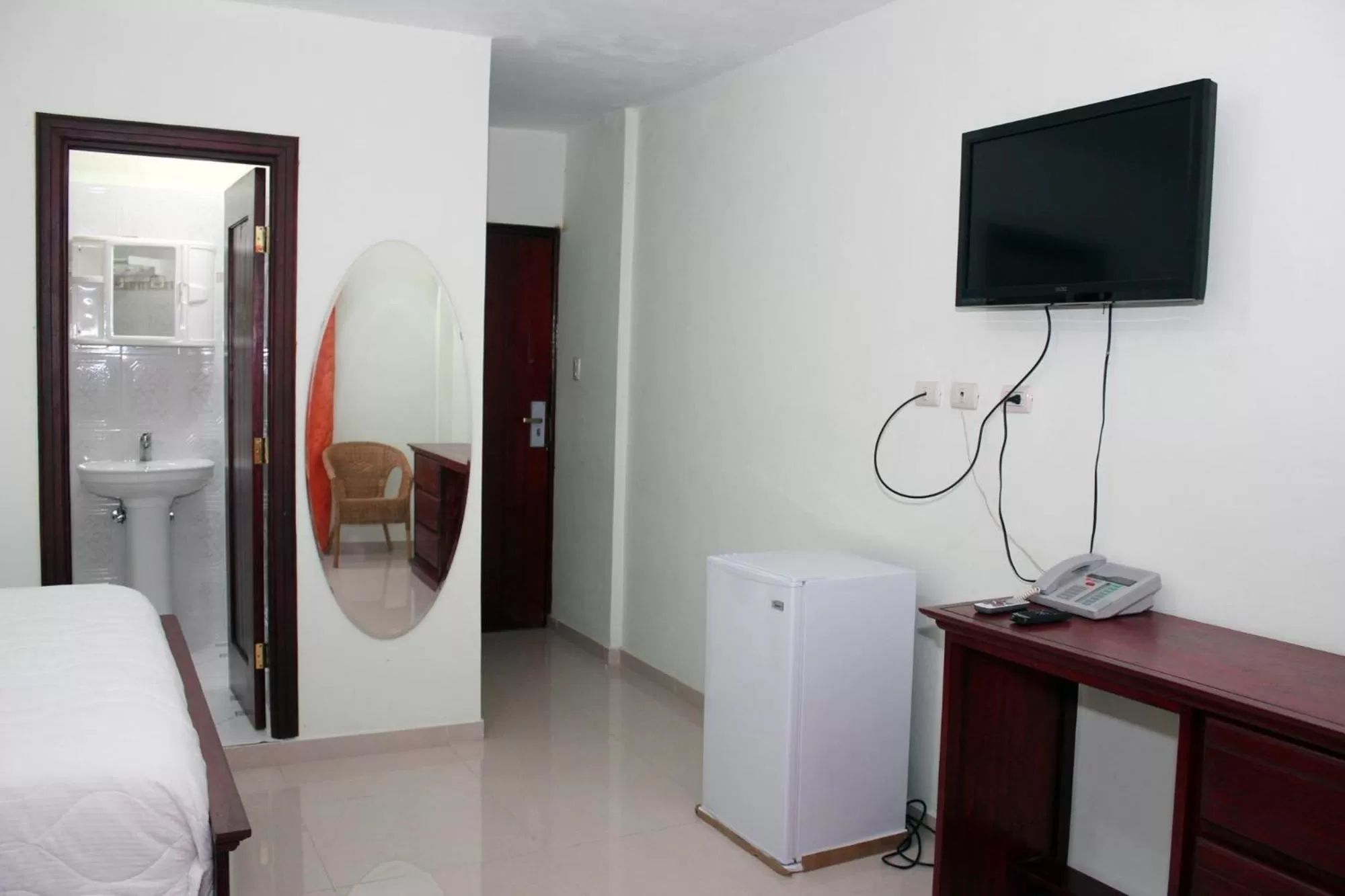 Bed in Hotel Renacer